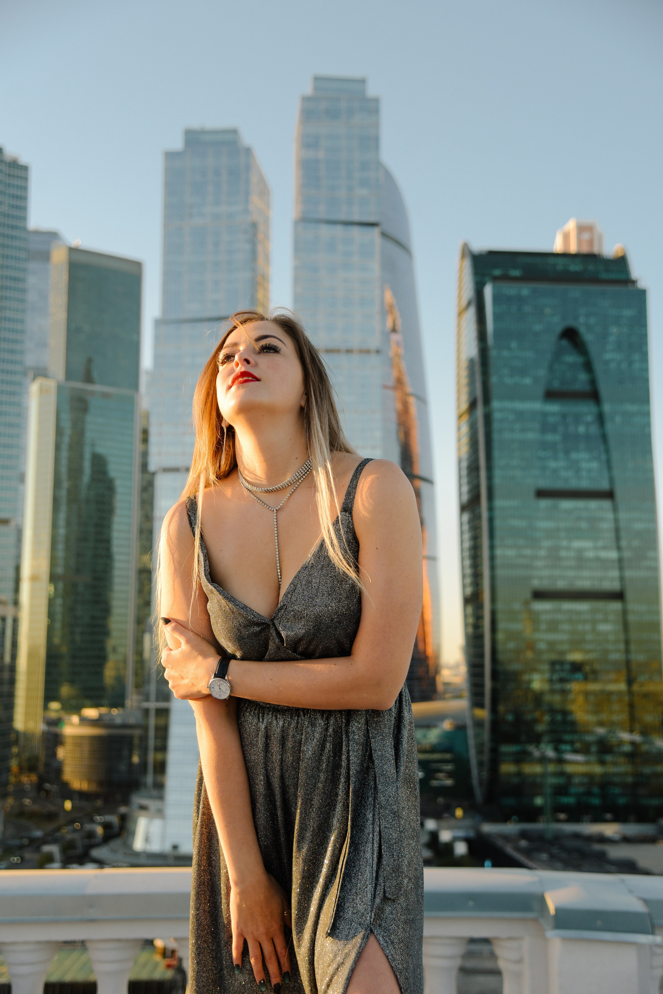 Крыша напротив Москва-Сити. Фотограф Лола Волна, город Москва