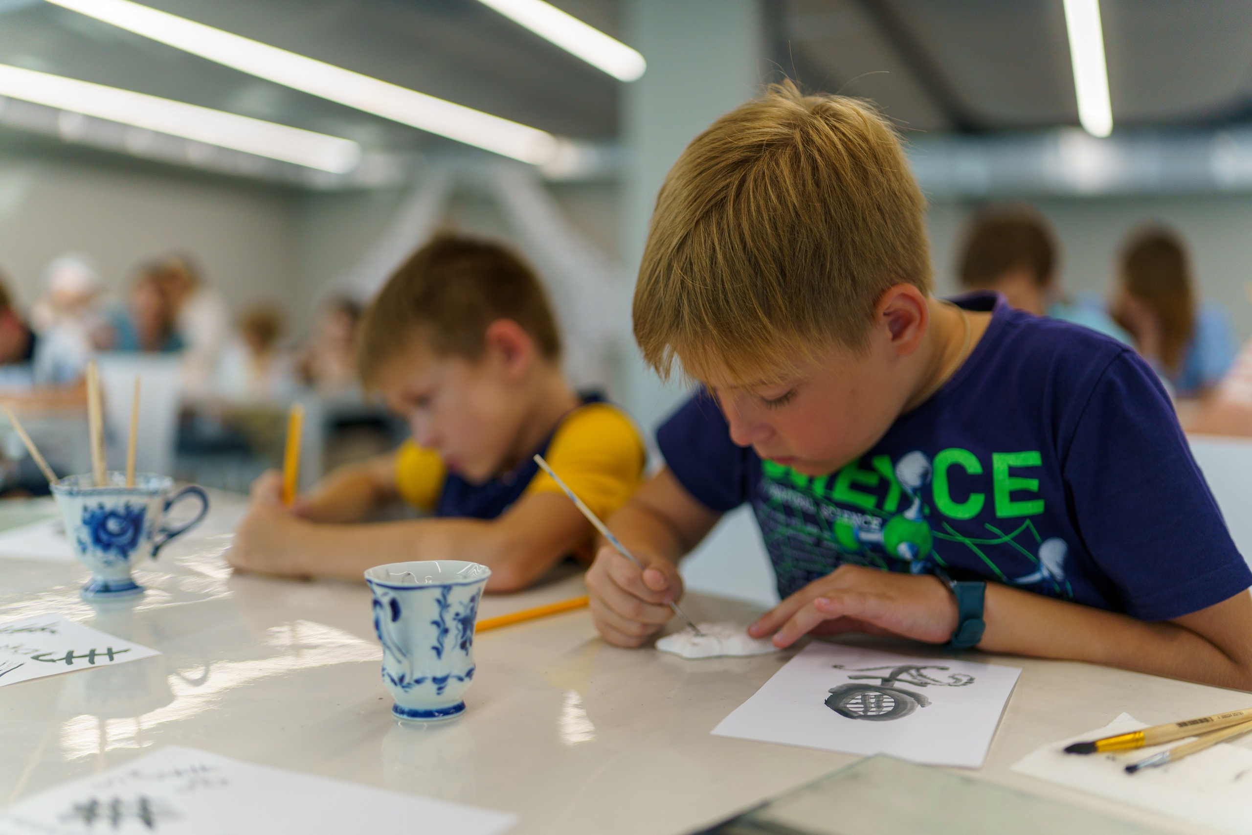 Gzhel fairy tale — Гжельская сказка