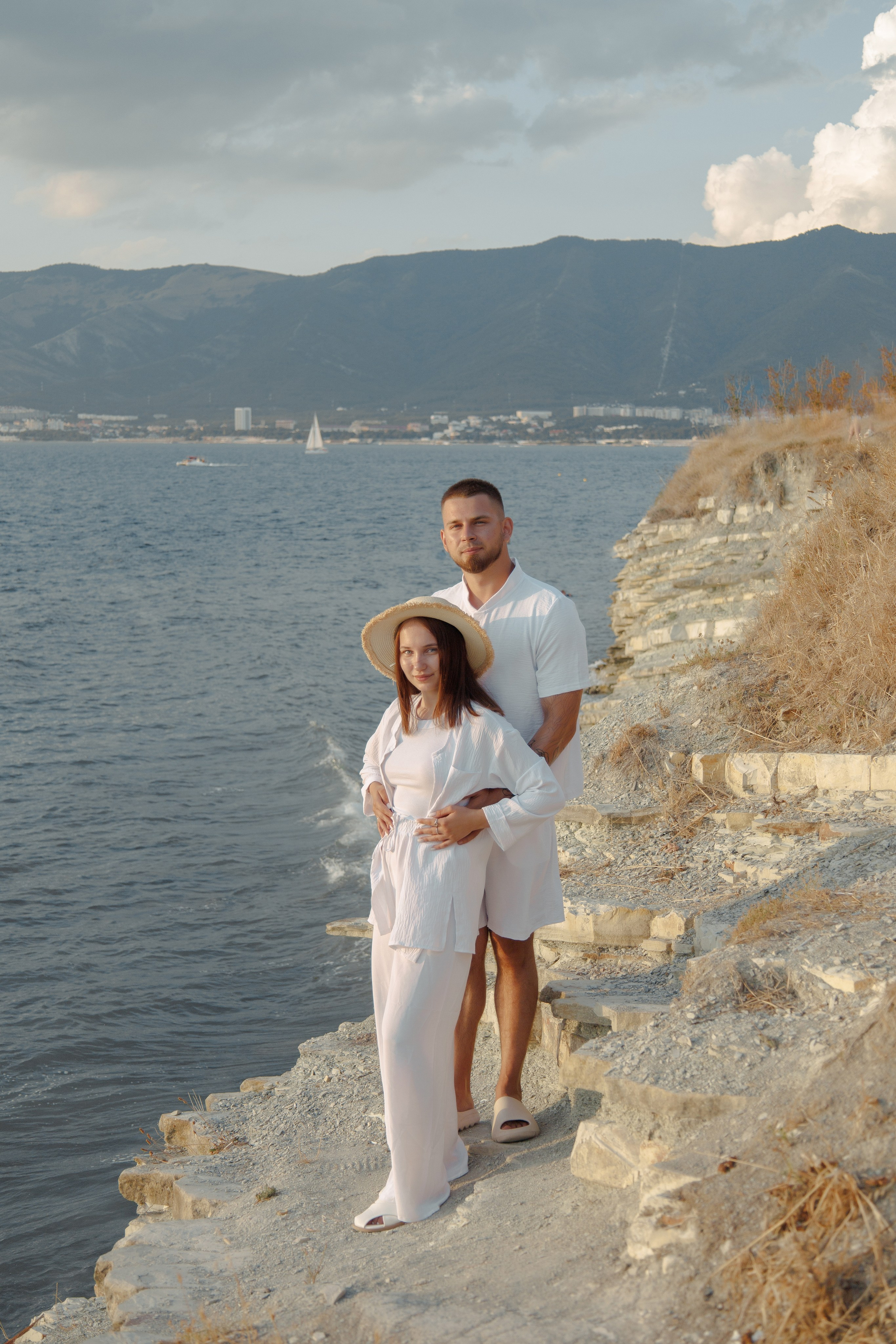 История любви у берега моря. Семейный и портретный фотограф в Геленджике Любовь Бодрова