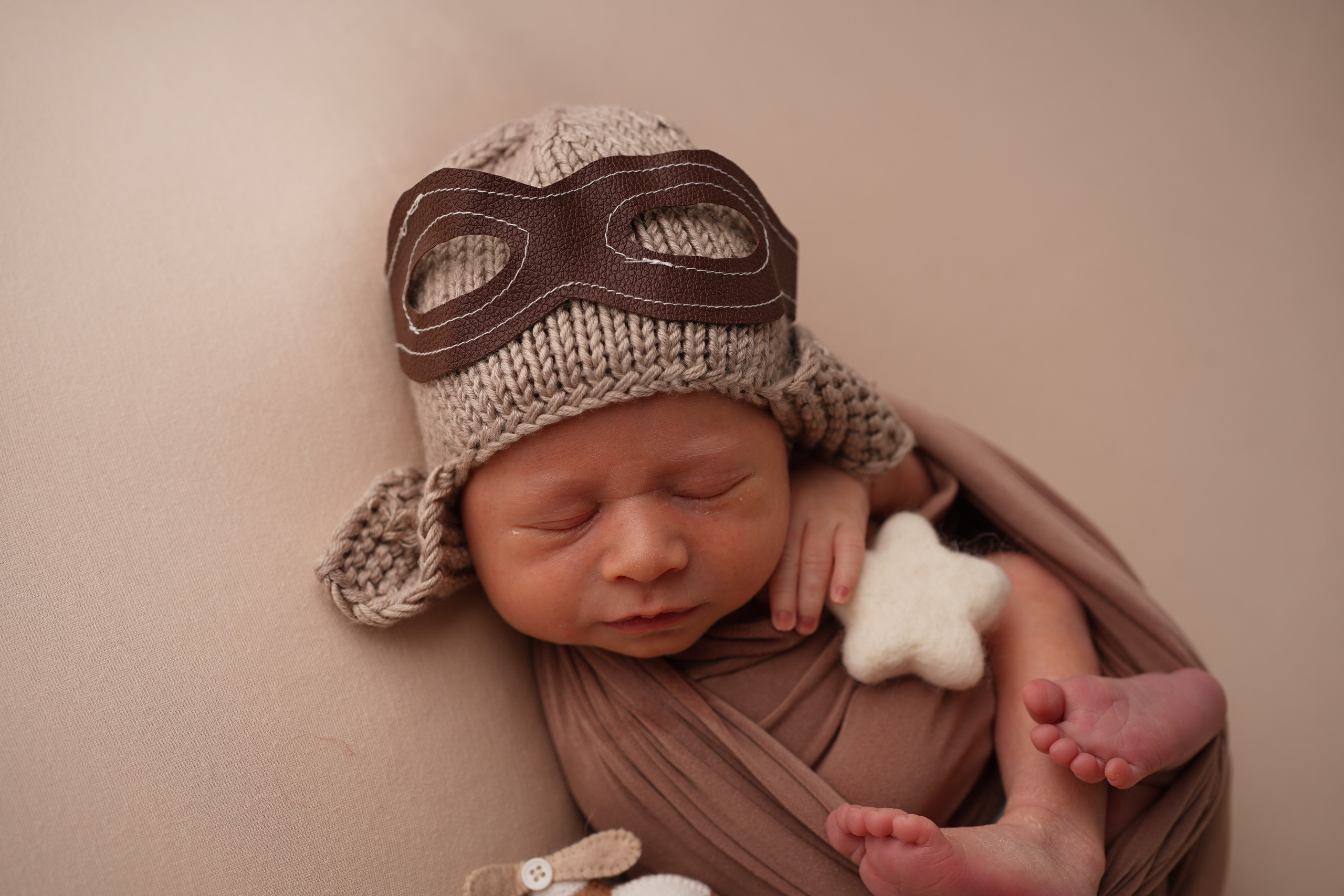 Николай 9 дней. Фотограф новорожденных в Нижнем Новгороде Сергеева Оксана