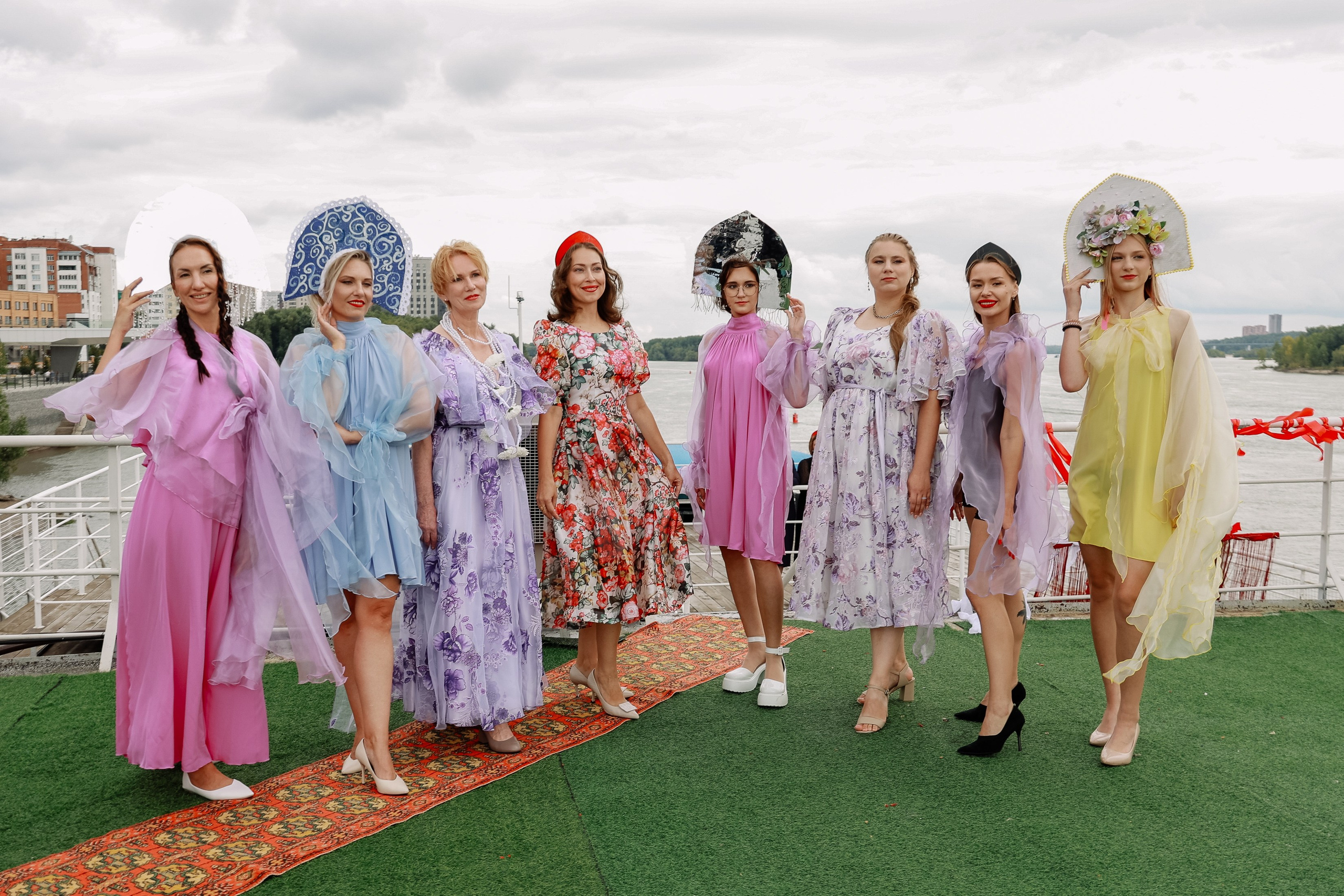 Модный показ «А-ля русс». Фотограф Юлия Мальцева