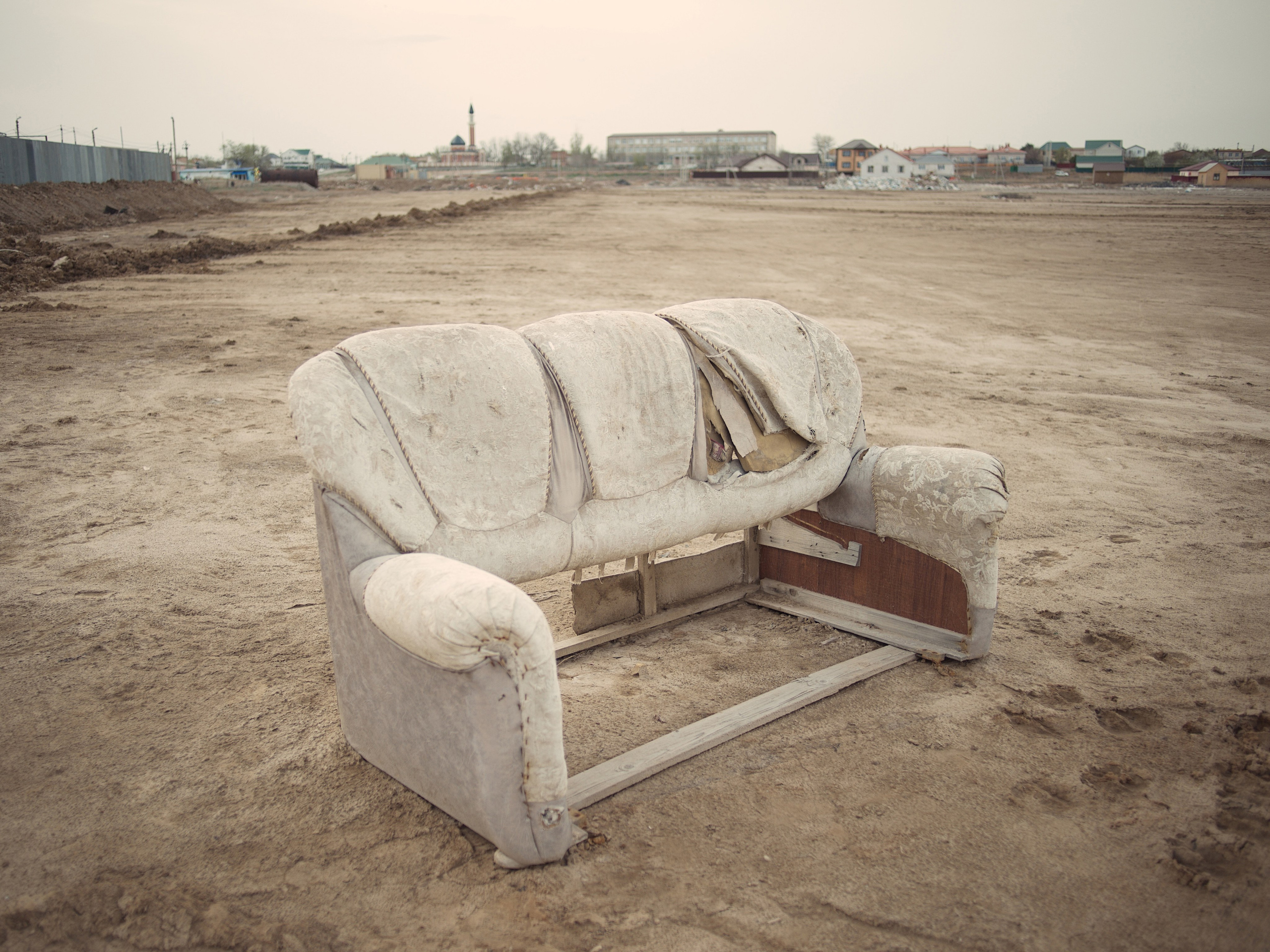 The village of Osypnoy Bugor, on the outskirts of Astrakhan