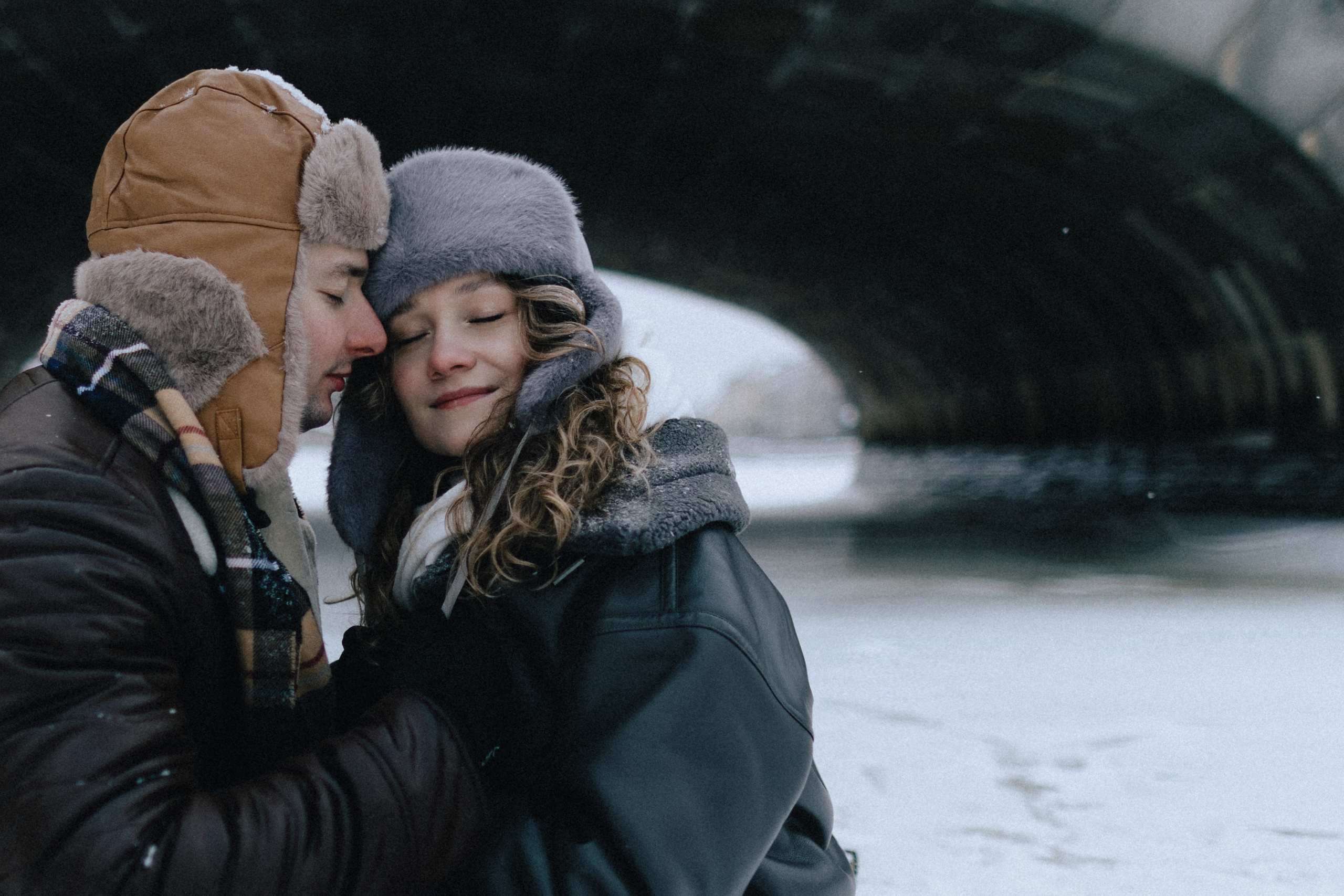 Зима на Фонтанке. Юлия Анисимова — свадебный и семейный фотограф в Санкт-Петербурге