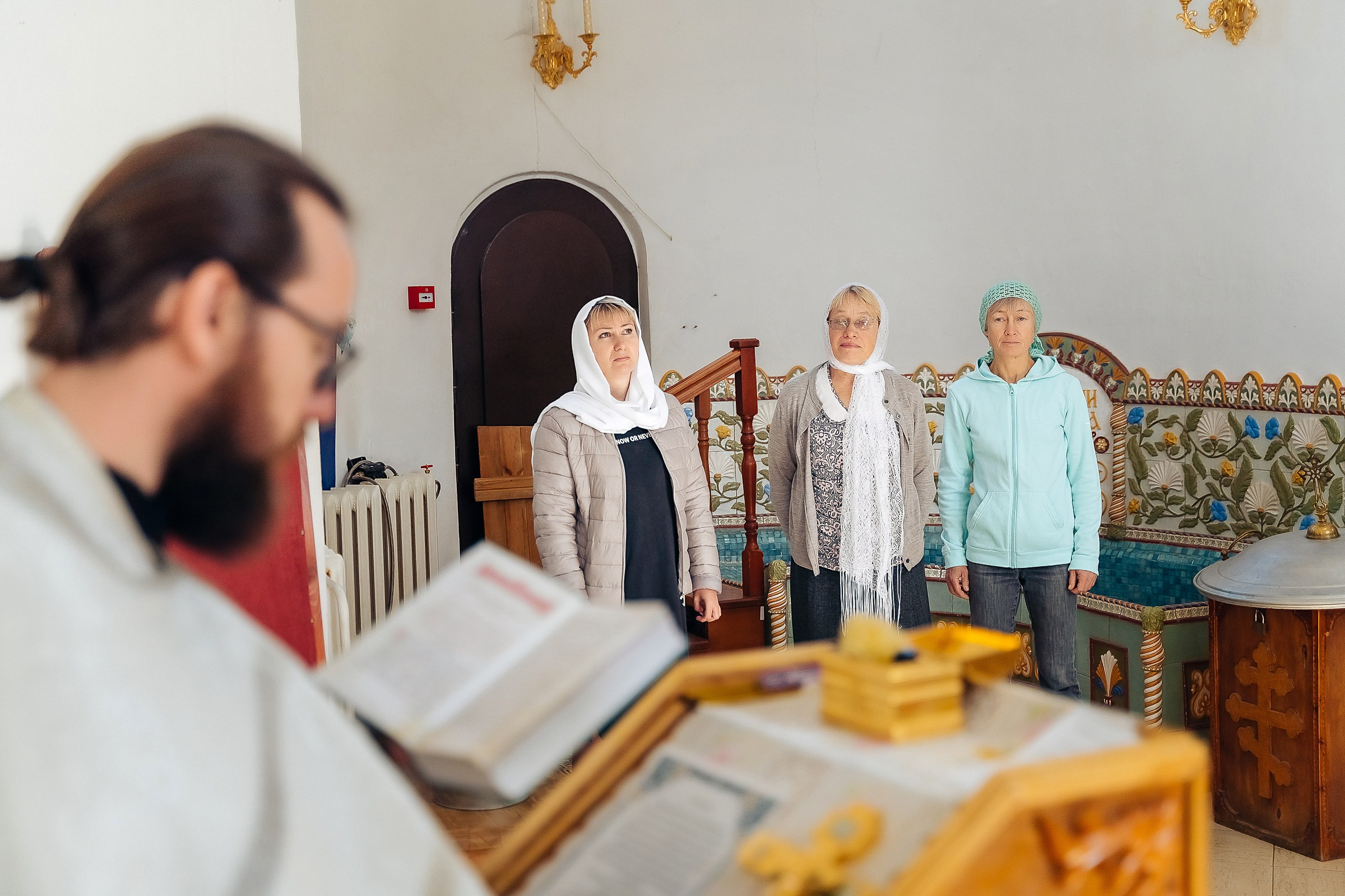 Крещение Семеона. Семейный и свадебный фотограф в Москве Леванова Александра