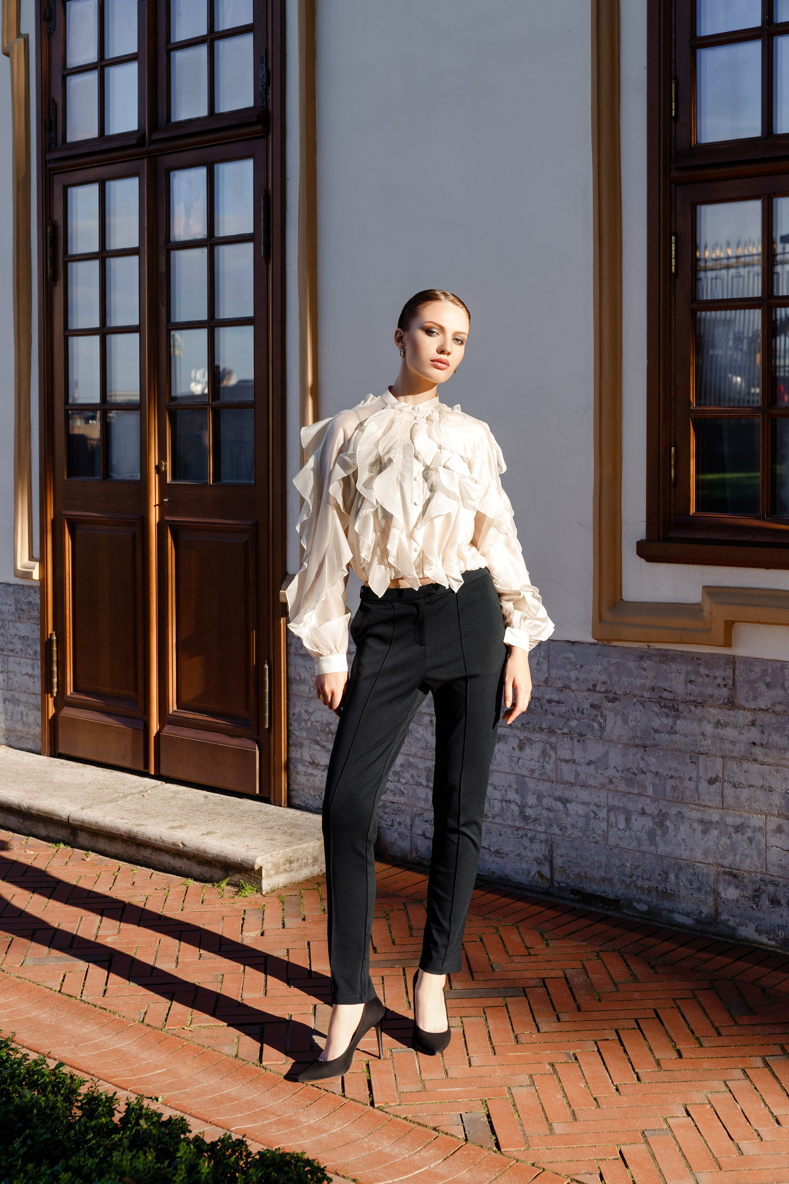 Летняя fashion-съёмка в Летнем саду