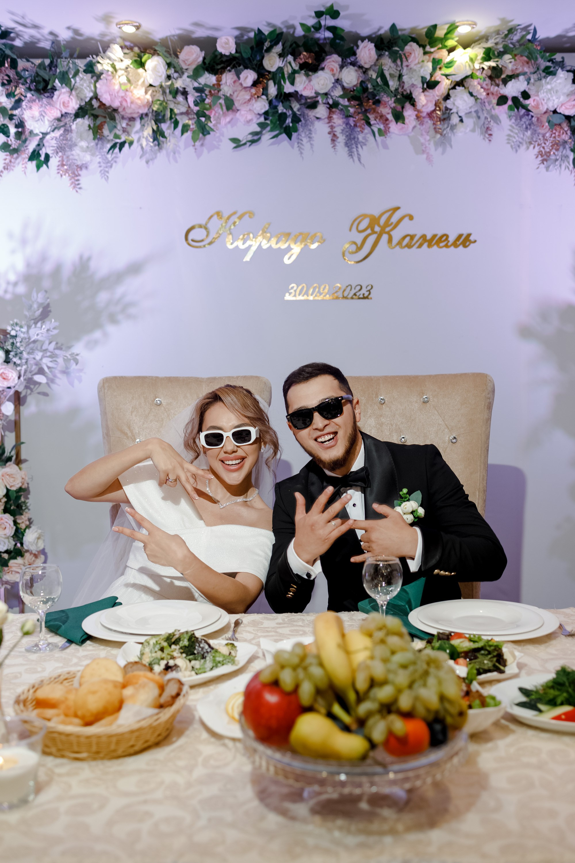 Korado & Zhanel' wedding day