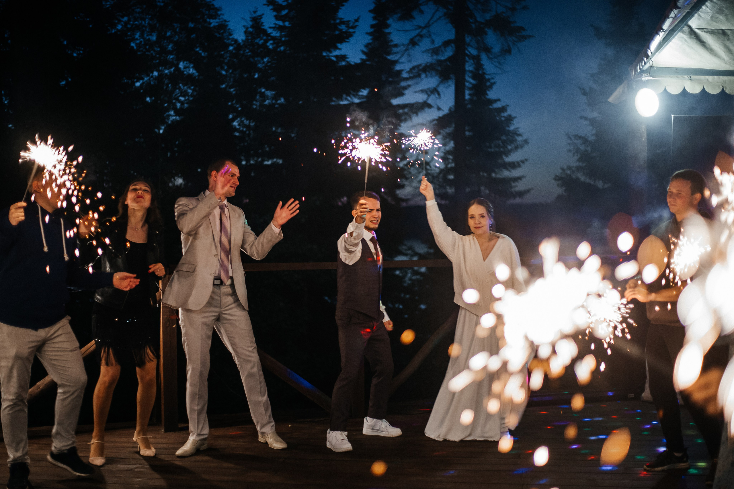 Свадебный вечер на турбазе «Чайка». VOLOCHKOVA