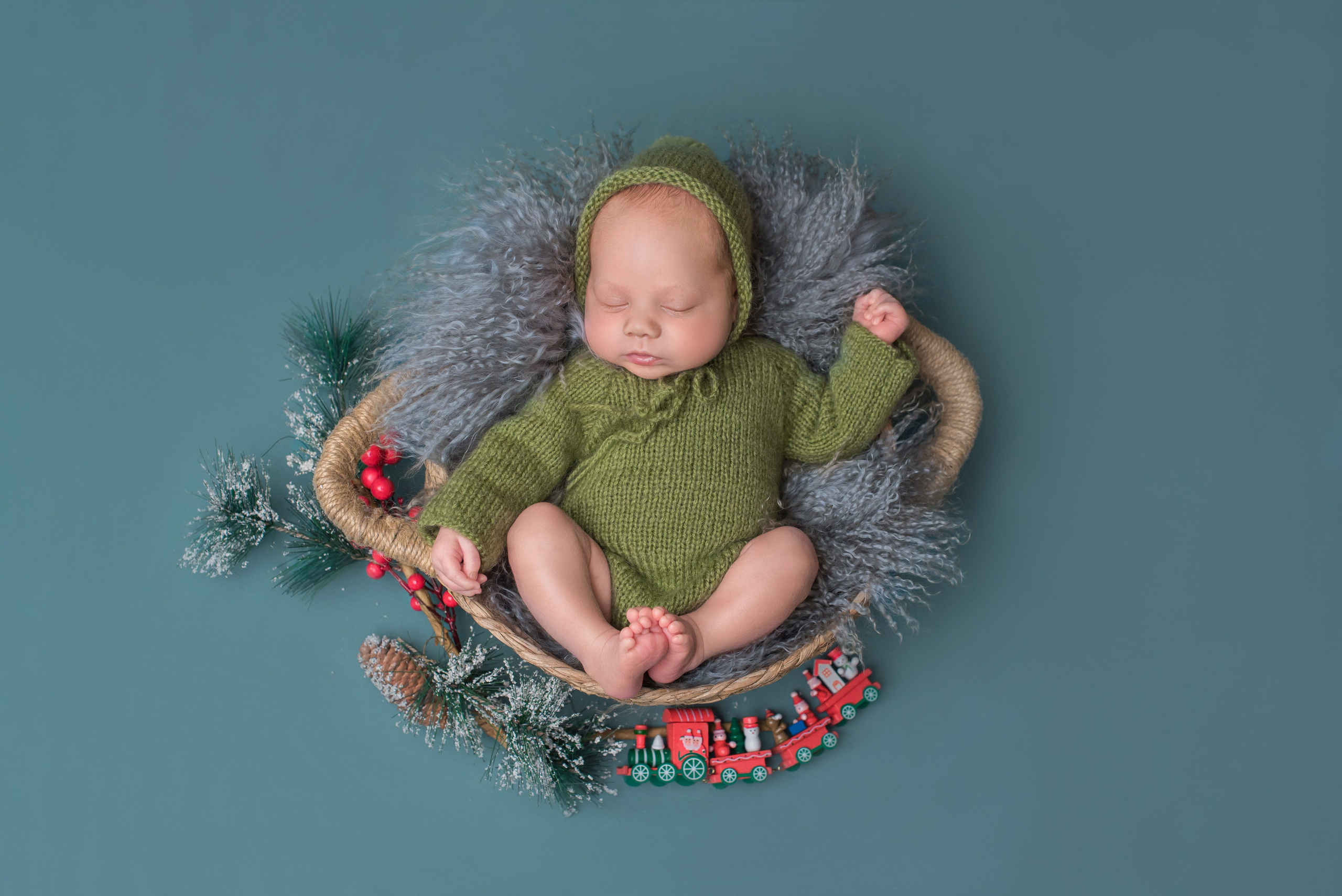 Новогодние. Детский фотограф новорожденных и детей постарше в Хабаровске Елена Обуховская