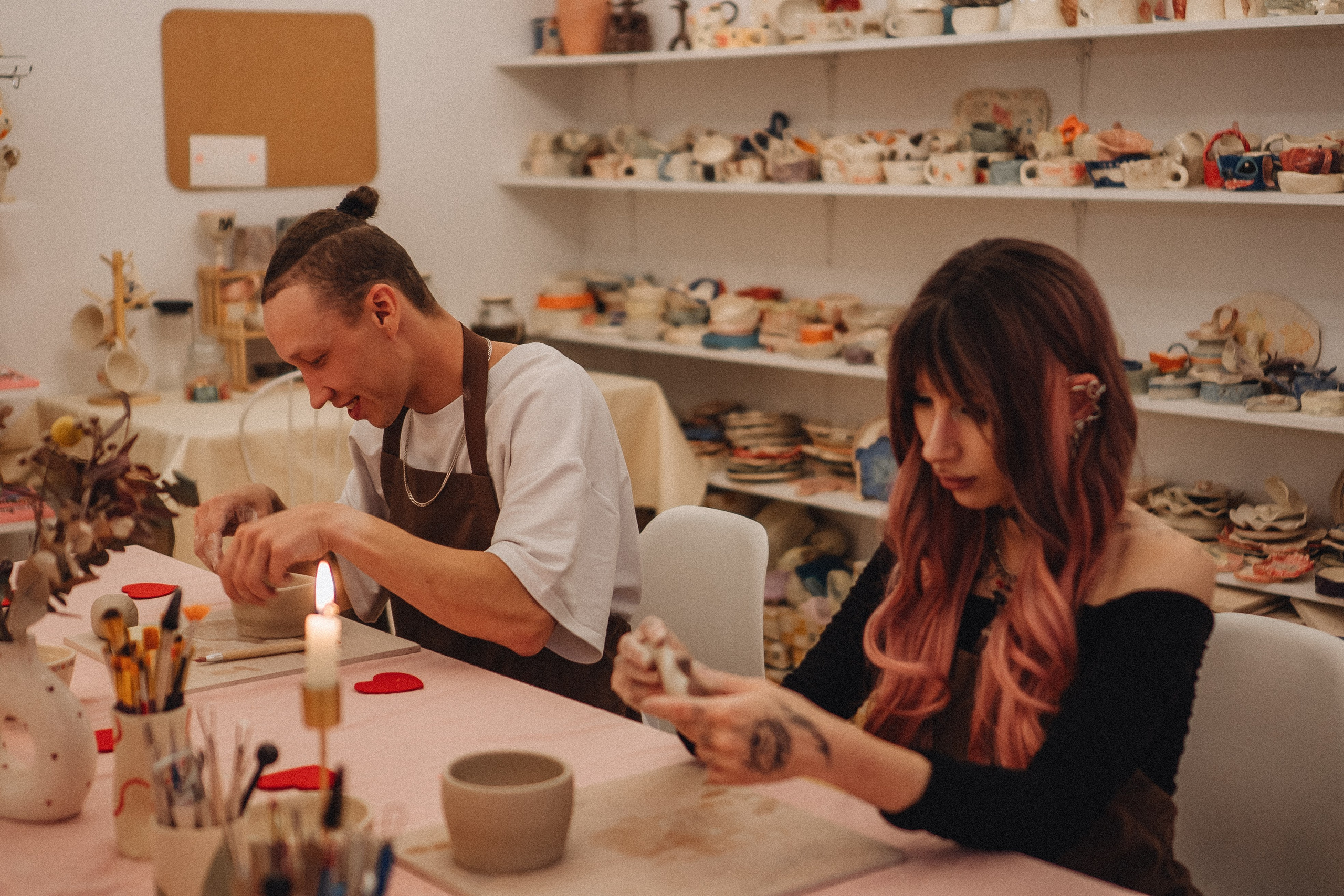 СВИДАНИЕ В ГОНЧАРНОЙ МАСТЕРСКОЙ. Профессиональный фотограф, Санкт-Петербург — Виктория Богомолова