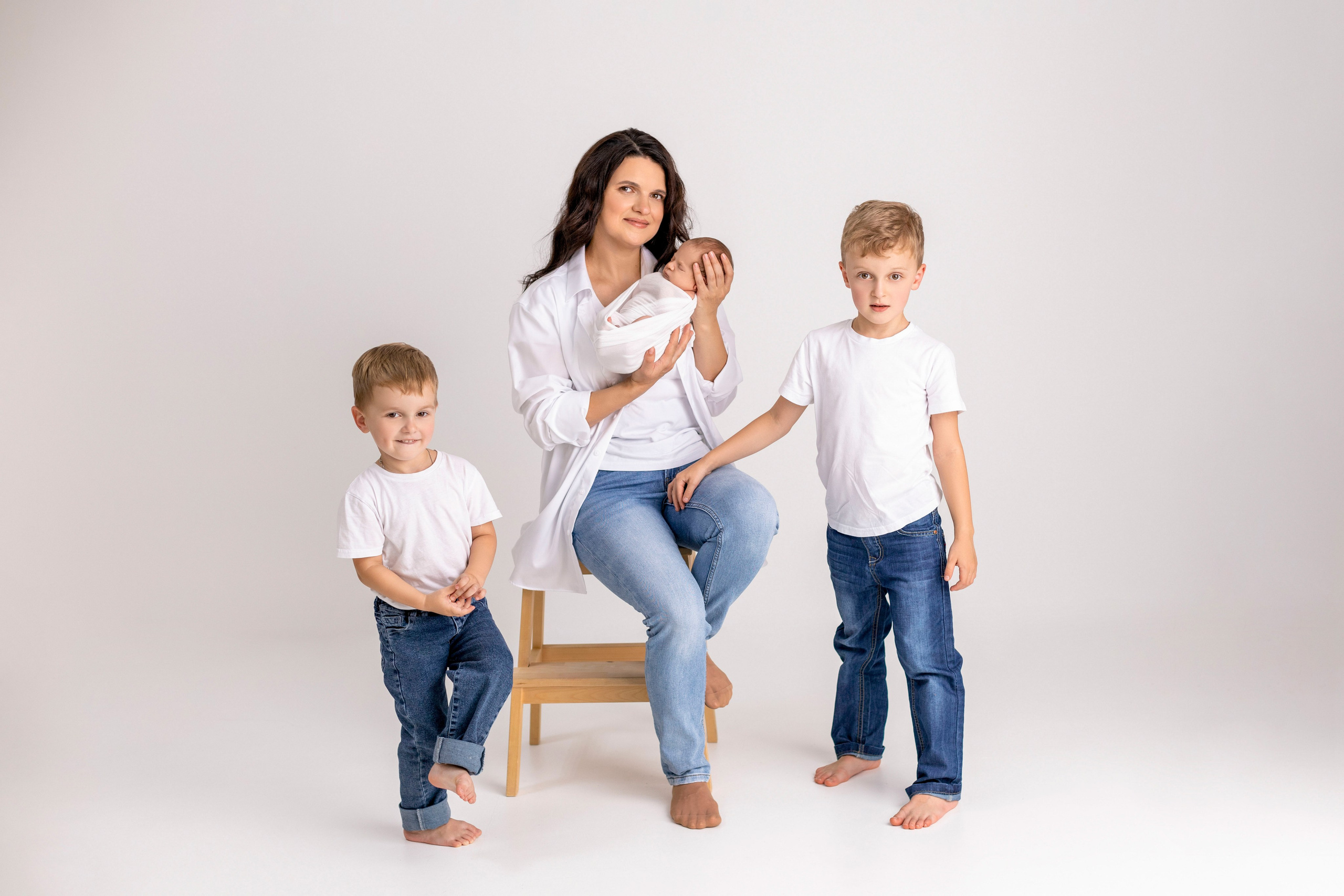 Зарина и дочка, 11 дней. Фотограф новорожденных в Нижнем Новгороде Надежда Кадылкина