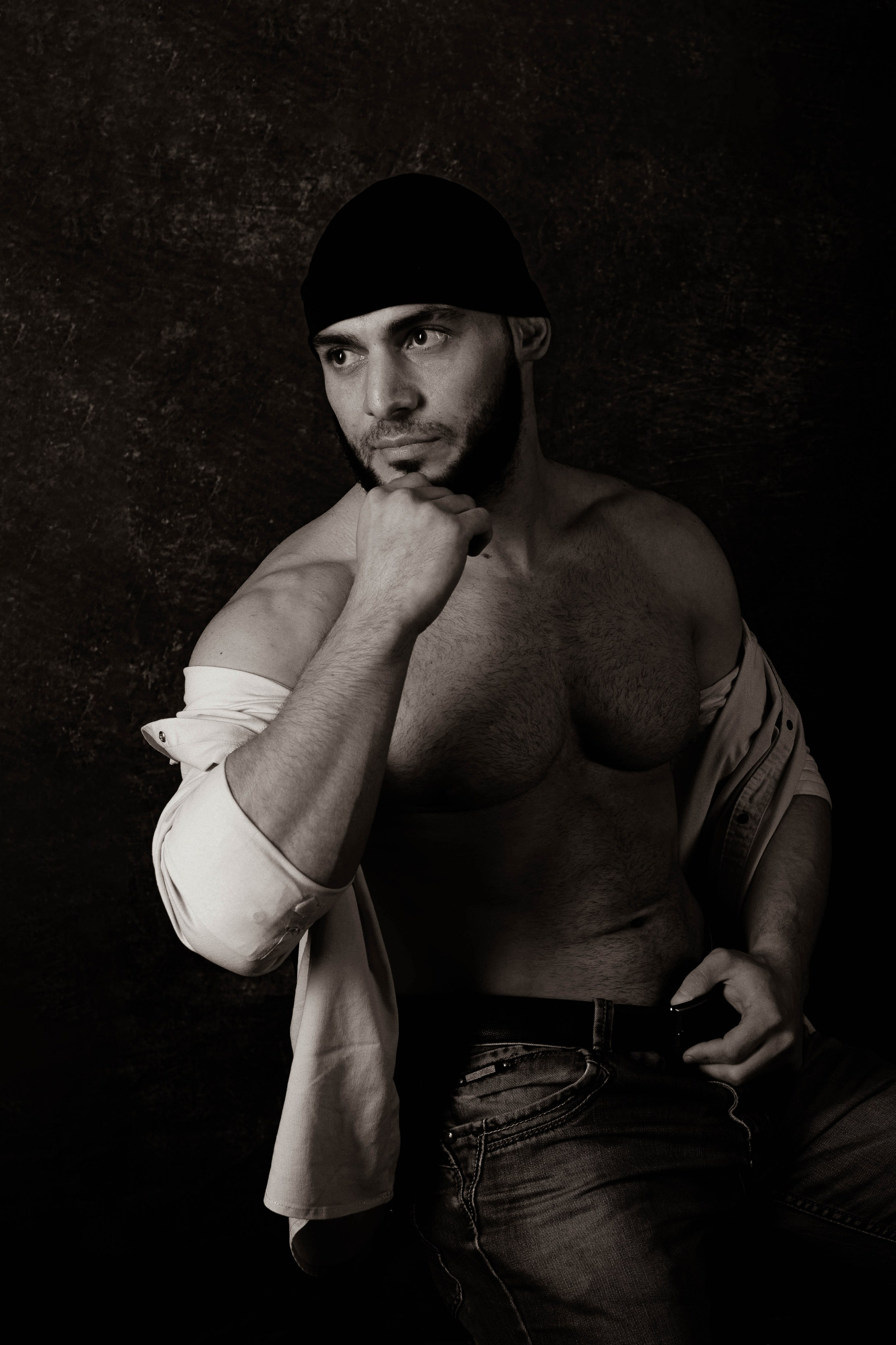 Студийная съемка. Мужской портрет. Фотосессия в Кемерово. Фотограф Кемерово.