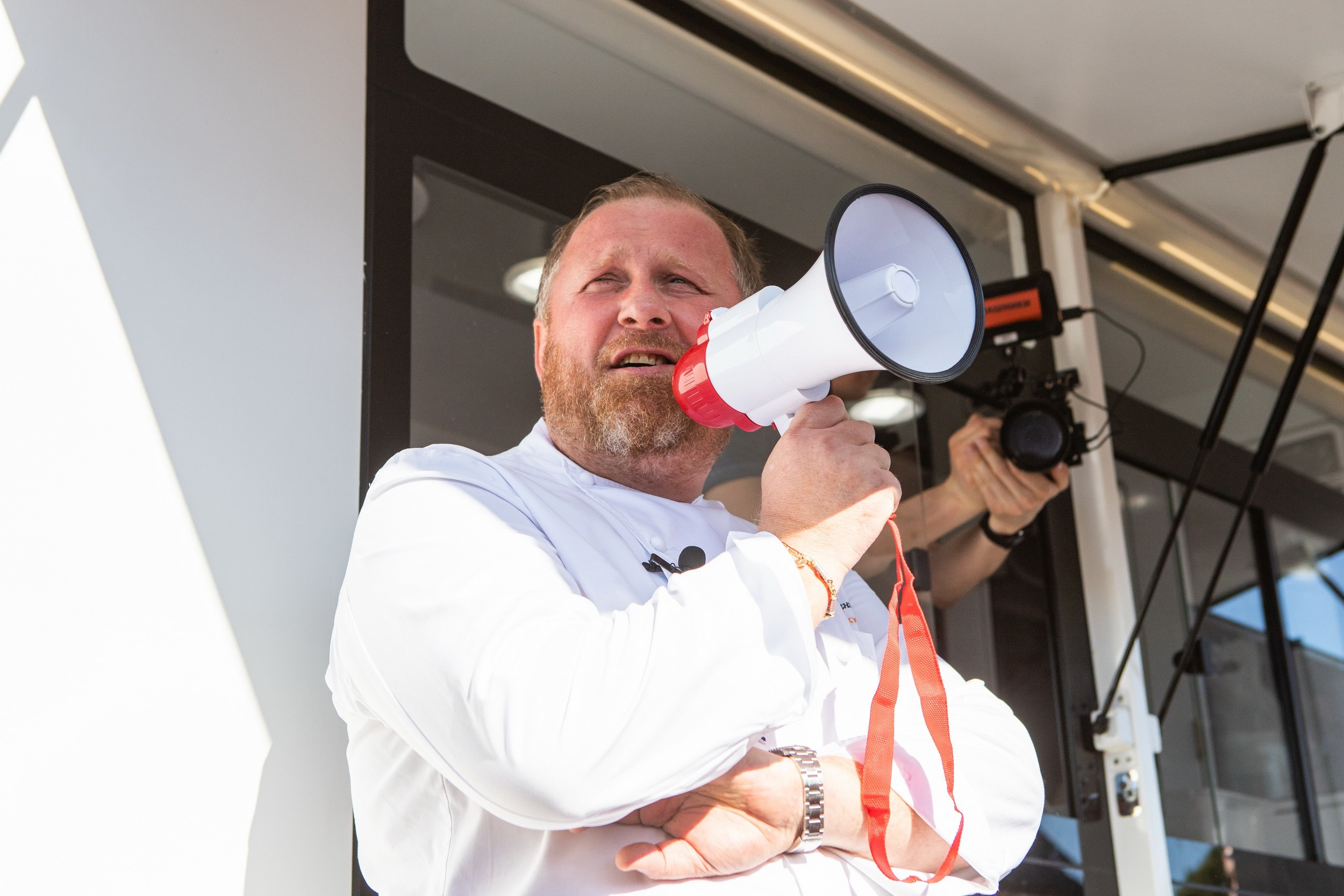 Константин Ивлев приехал в Тулу в рамках гастрономического тура (28 августа 2019). Репортажный фотограф Алексей Пирязев