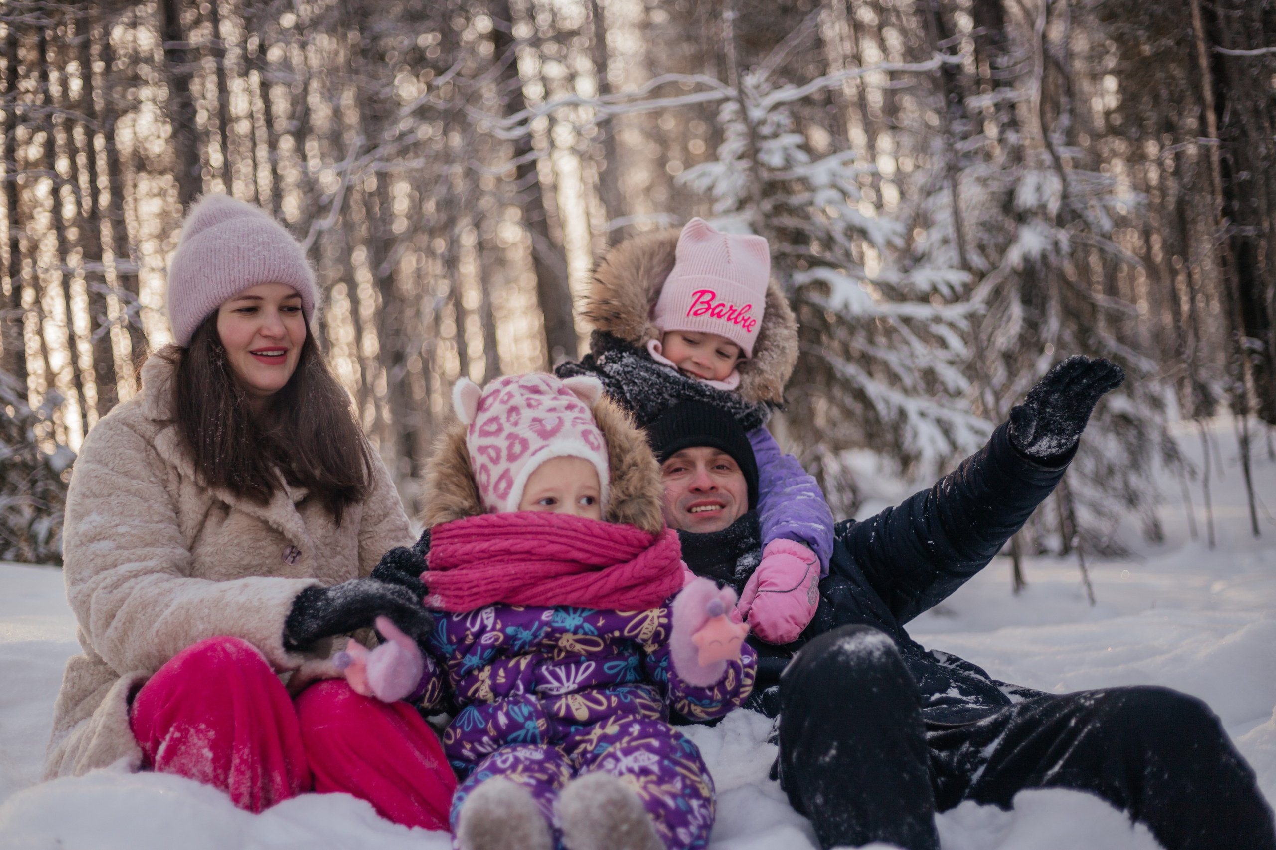 Семья Бугай. Семейный фотограф Нижневартовск Тюмень Ефимова Ирина