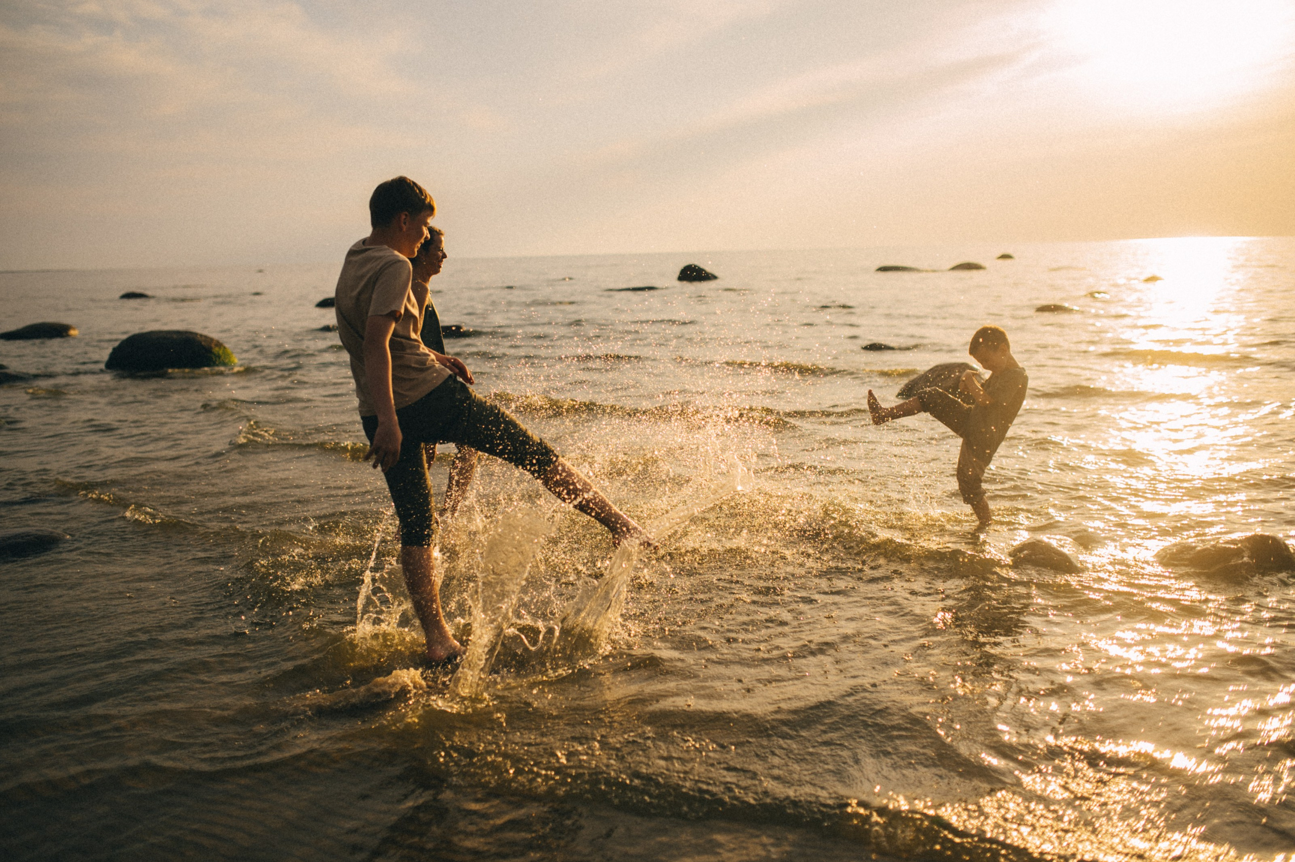 Фотосессия на заливе. Семейный и детский фотограф и видеограф в Санкт-Петербурге Веденина Юл