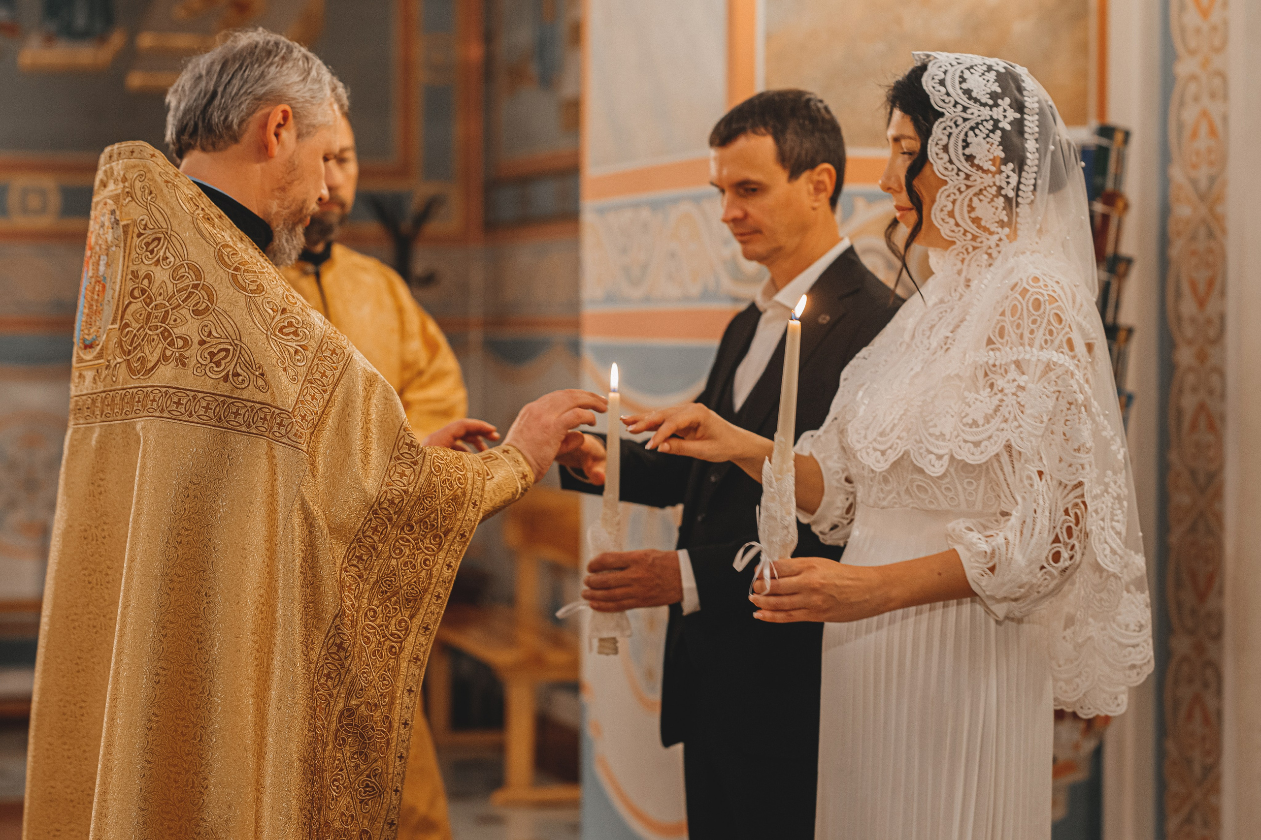 Таинство Венчания Сергея и Инны. Фотограф Таинств Крещения и Венчания в г. Курске