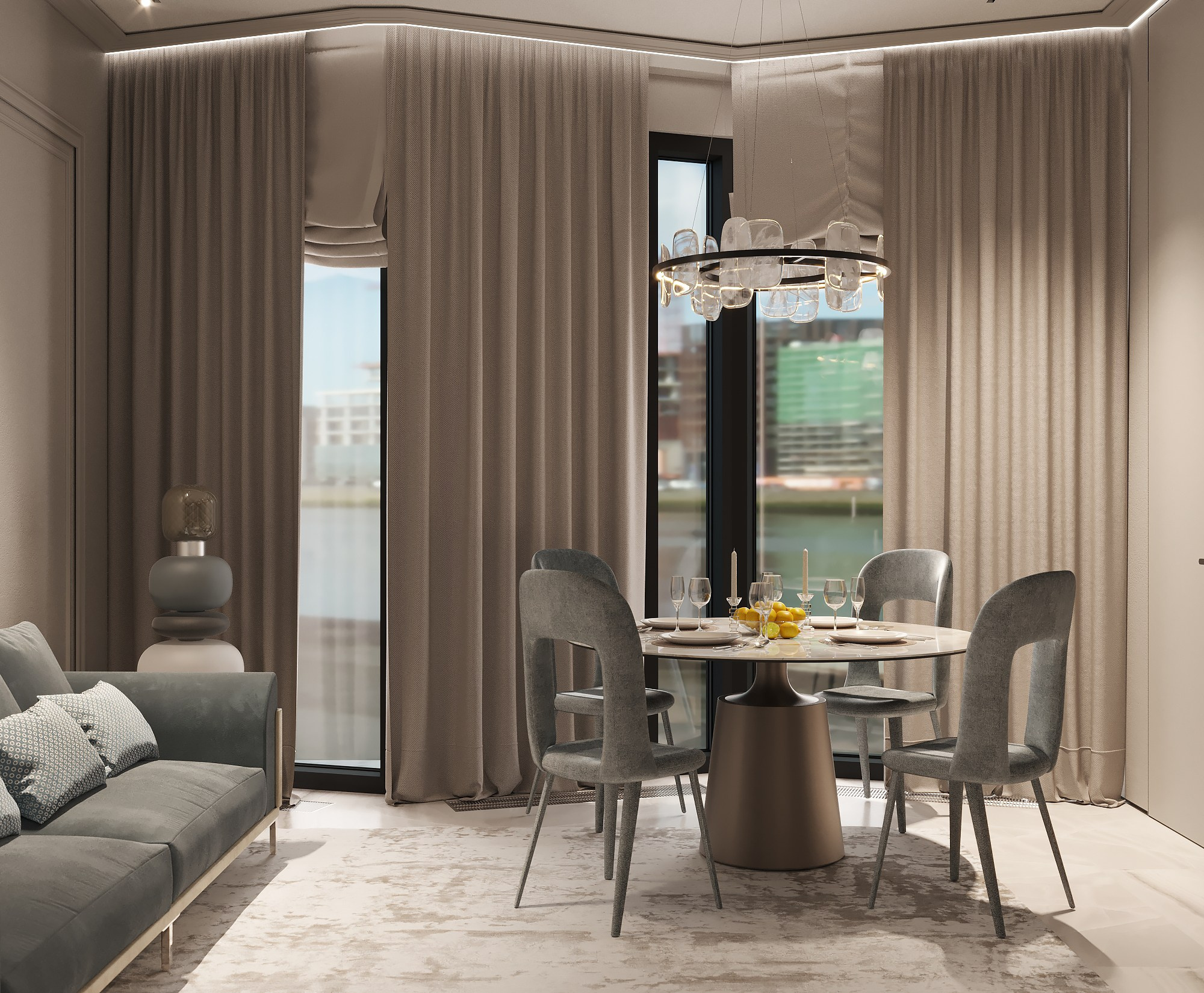 Beregovoy. Алла Нечаева|Интерьерная визуализация