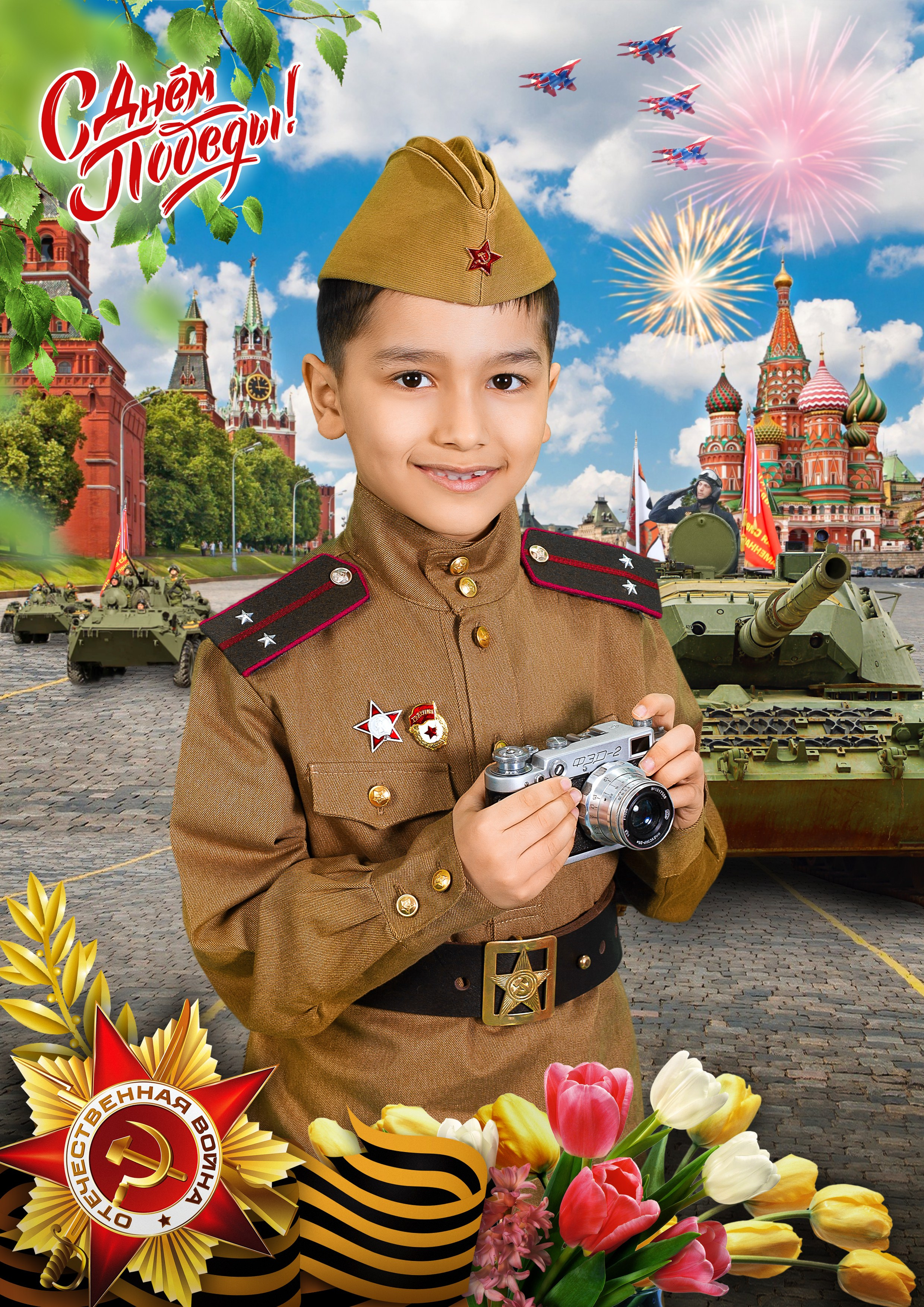 К 9 мая в военной форме. Фотограф в Севастополе и Крыму Антон Попков