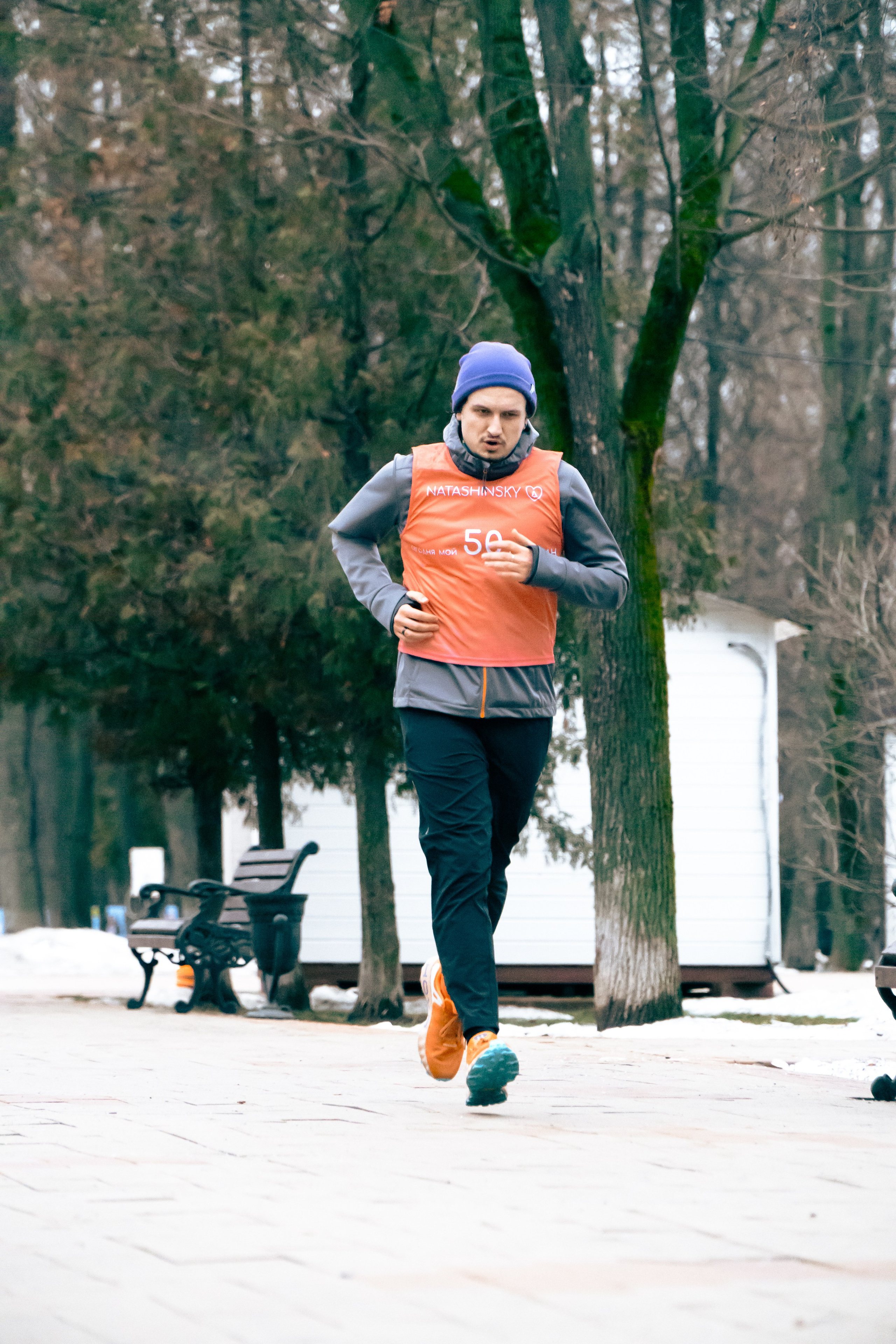 5 вёрст Наташинский 18 января 2025. Роман Капилюшов. Бег. Фото. Видео. г. Люберцы