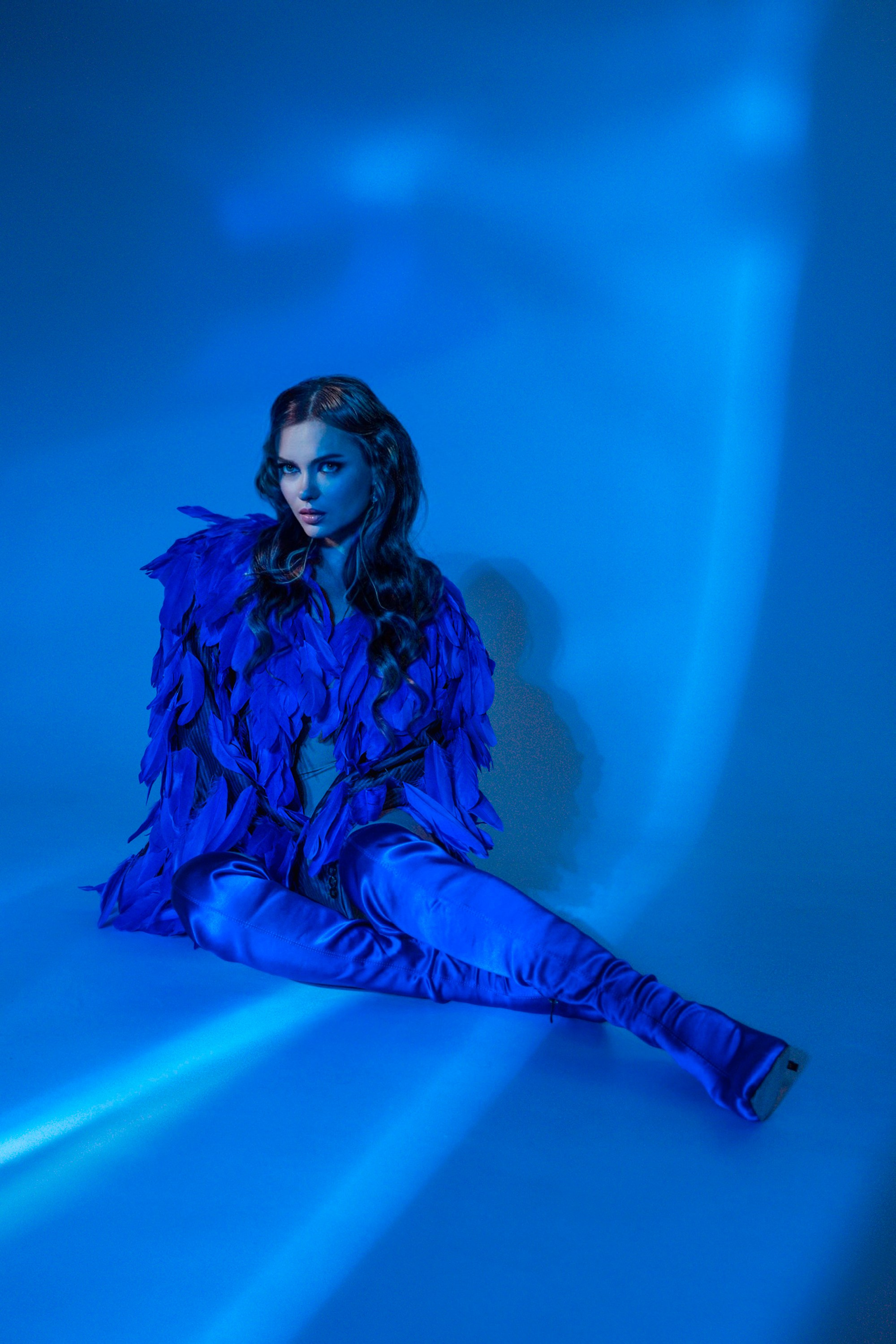 И Н Д И Г О. Арт фотограф и стилист Ульяна Терезникова