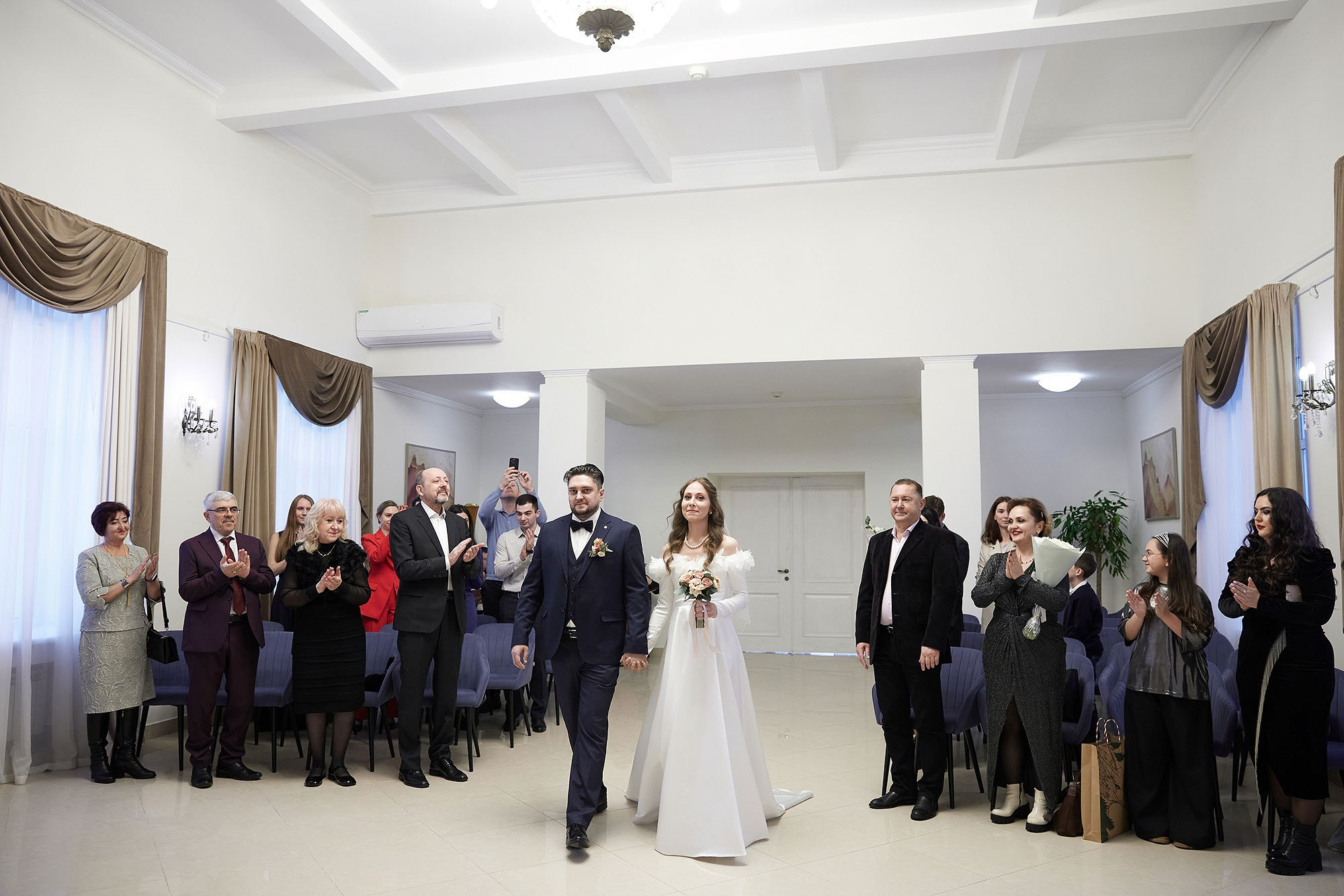 Регистрация в ЗАГСе и выездная. Свадебная съемка. Фотограф в Москве Валерий Боцман