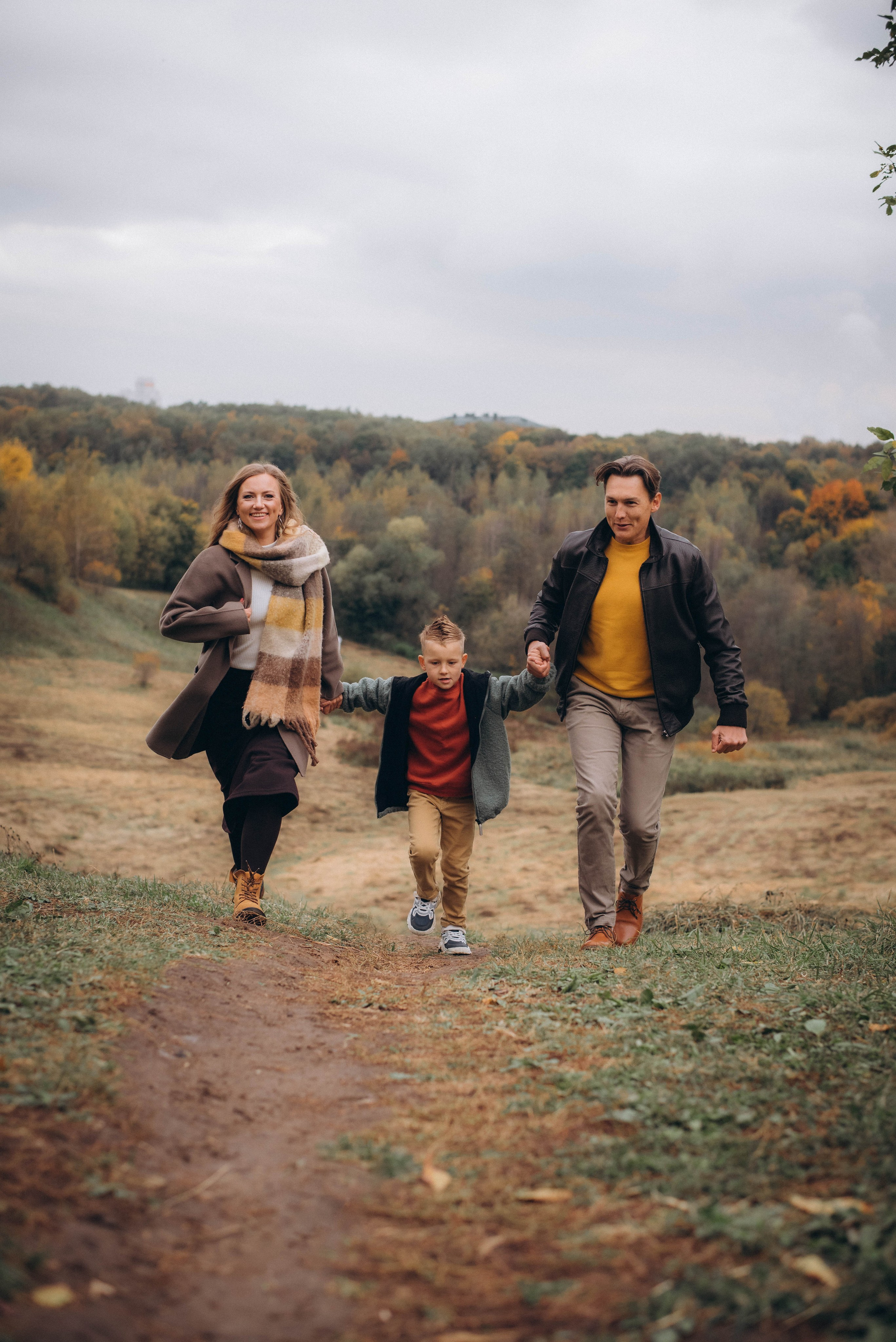 Осень. Леся Власова. Семейный Lifestyle фотограф в Москве