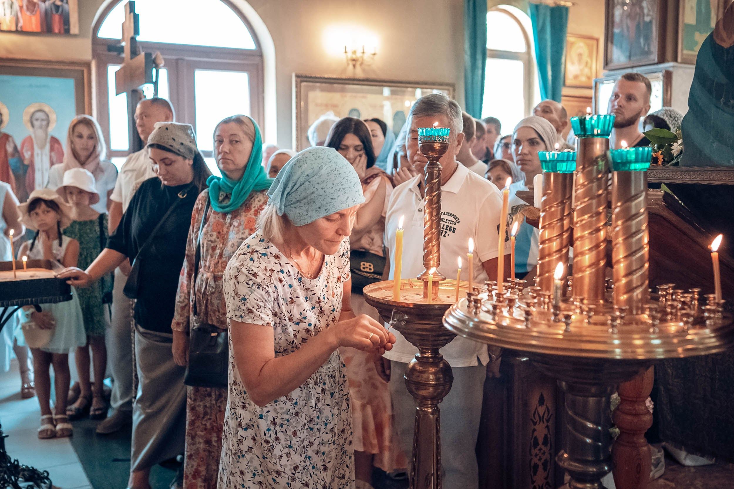 Престольный праздник храма Прп.Сергия Радонежского с. Орлиное. Церковный фотограф Севастополь