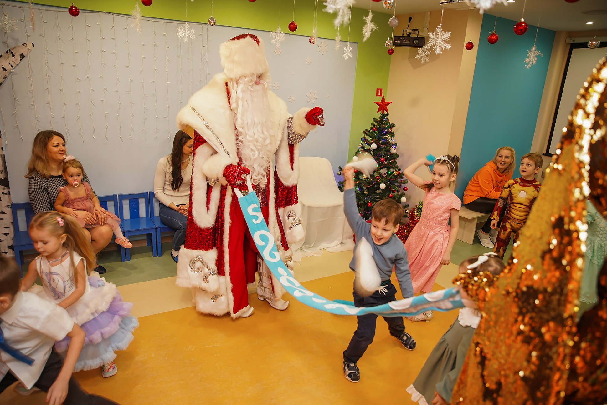 Новый год в частном детском садике. Семейный и детский фотограф в Нижнем Новгороде
