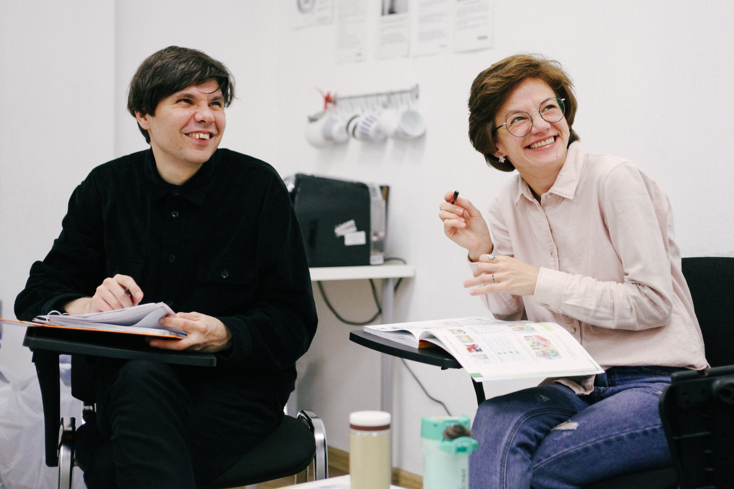 Занятия в Deutsch-Klub и d.English