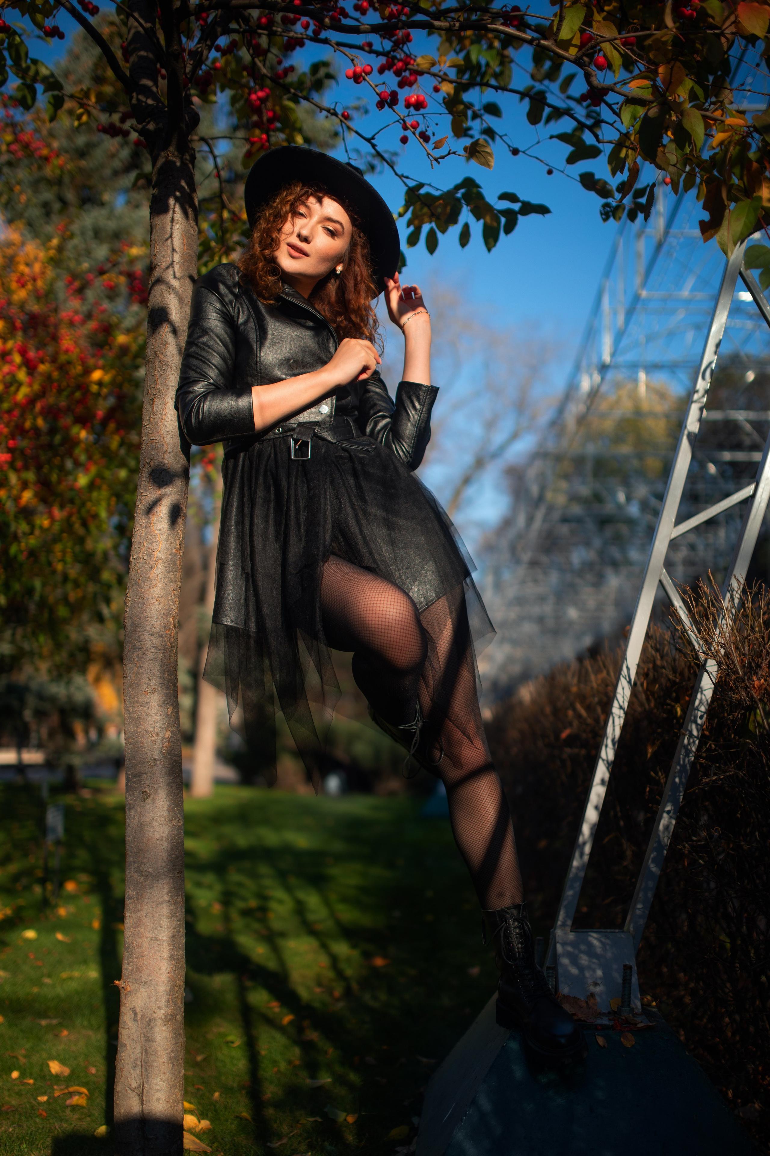 Осенняя фотосъемка в парке с Анастасией в формате для «себя»