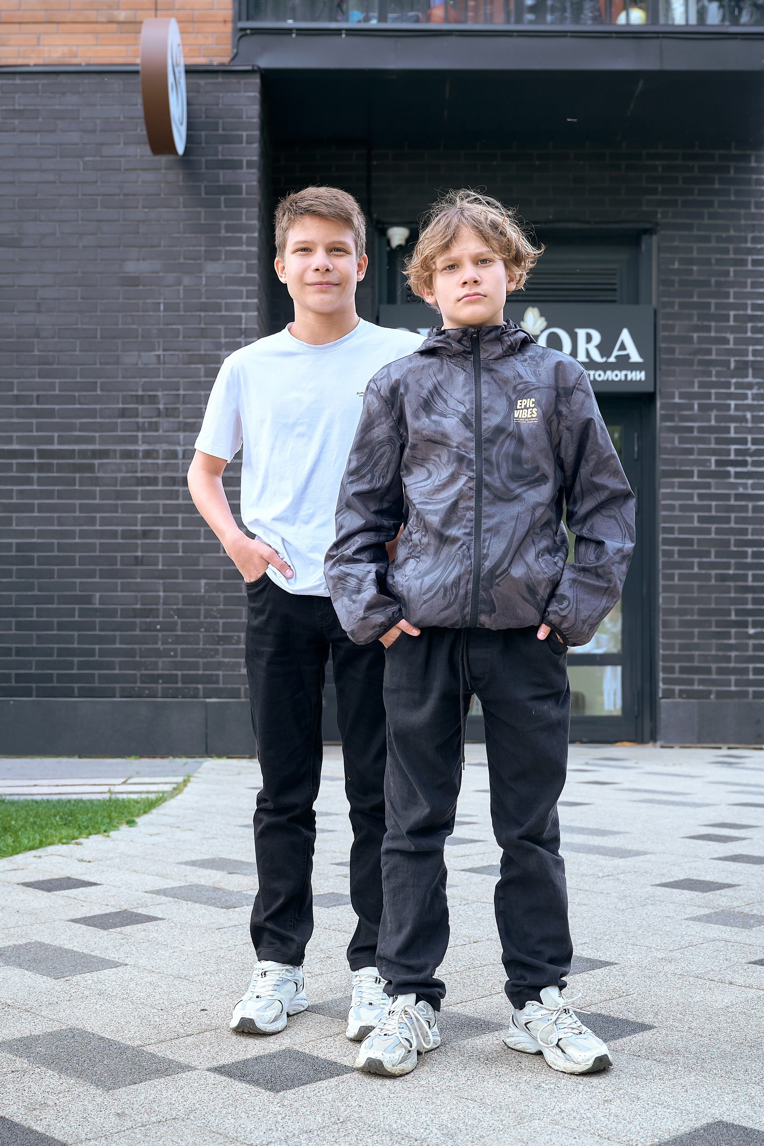 8А в сентябре (Гимназия 13, Одинцово). Школьный и семейный фотограф, Одинцово