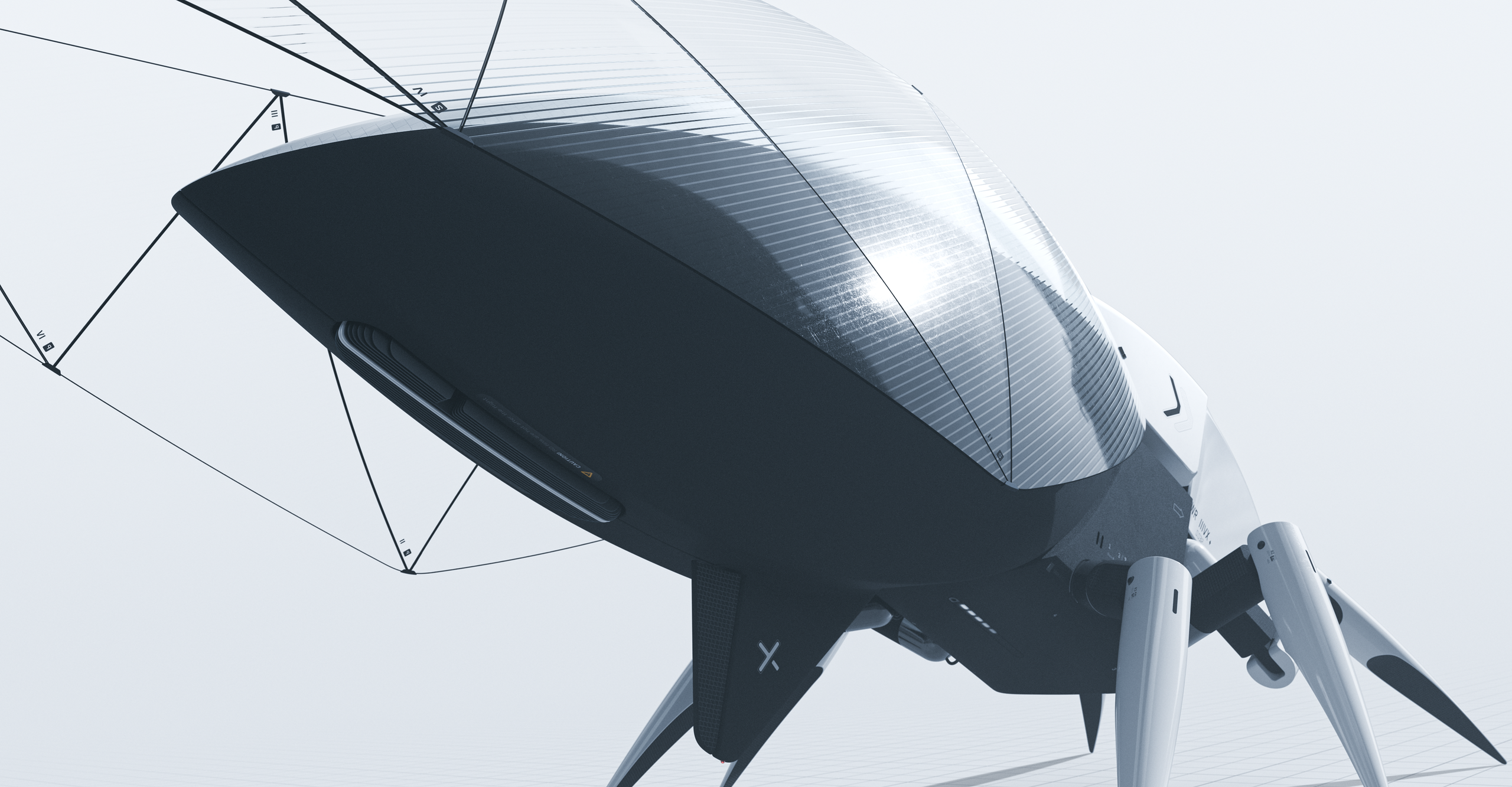 Cicadoidea. Concept & Industrial Design. Alexander Golubev