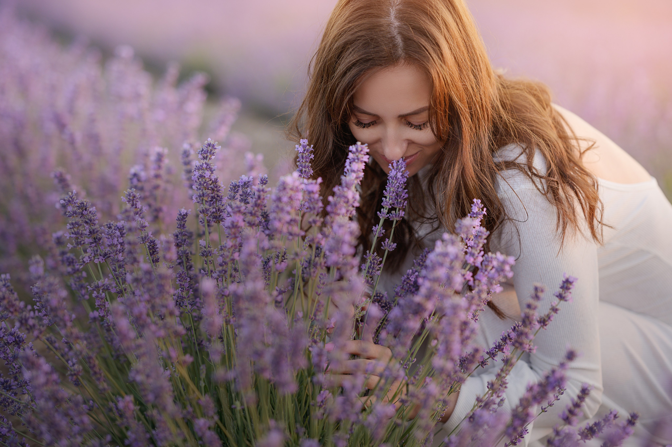 Фотосессия в лавандовом поле. Фотограф Симферополь Крым Ольга Топоривская