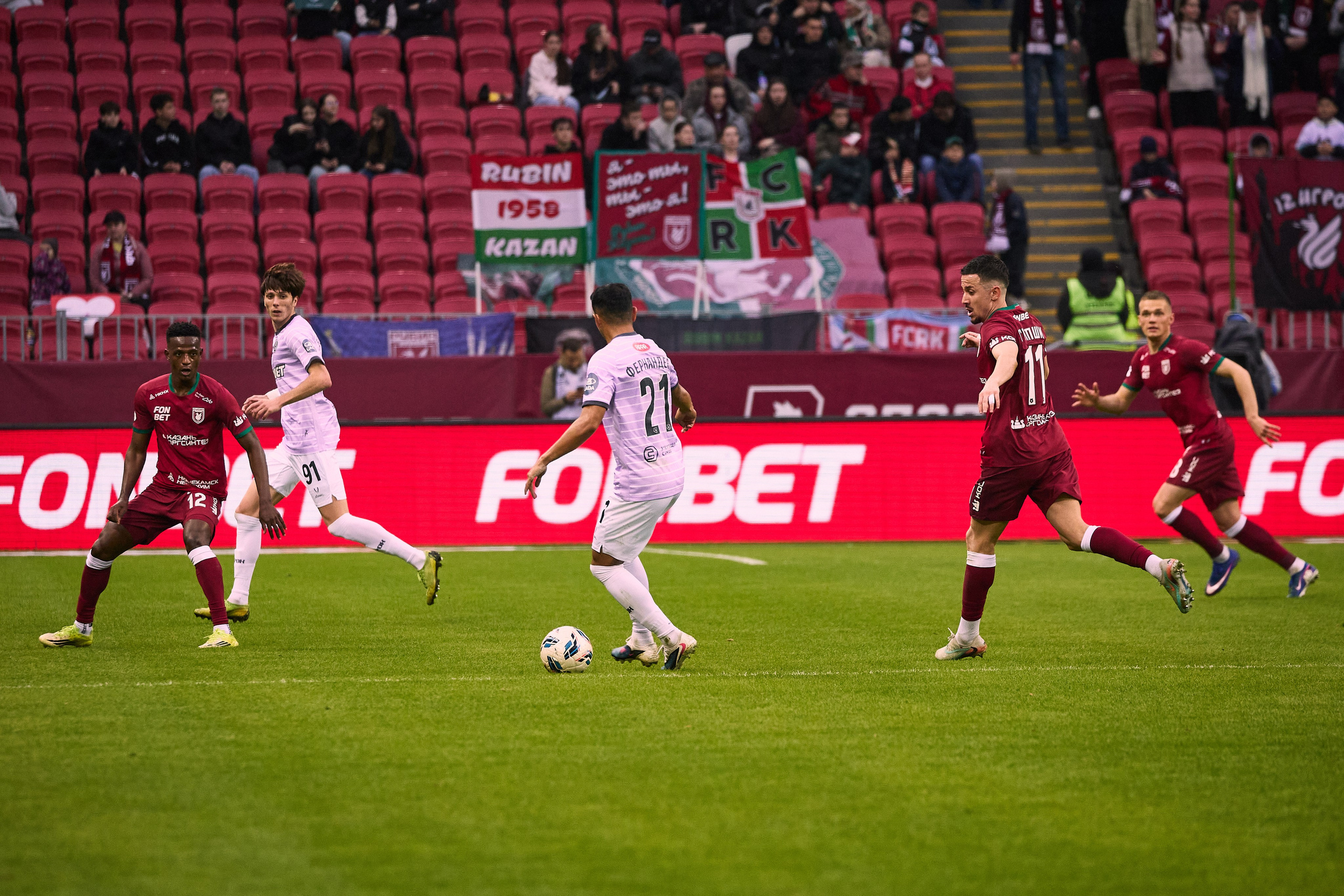 Футбольный матч Рубин — Акрон. Simpleand1