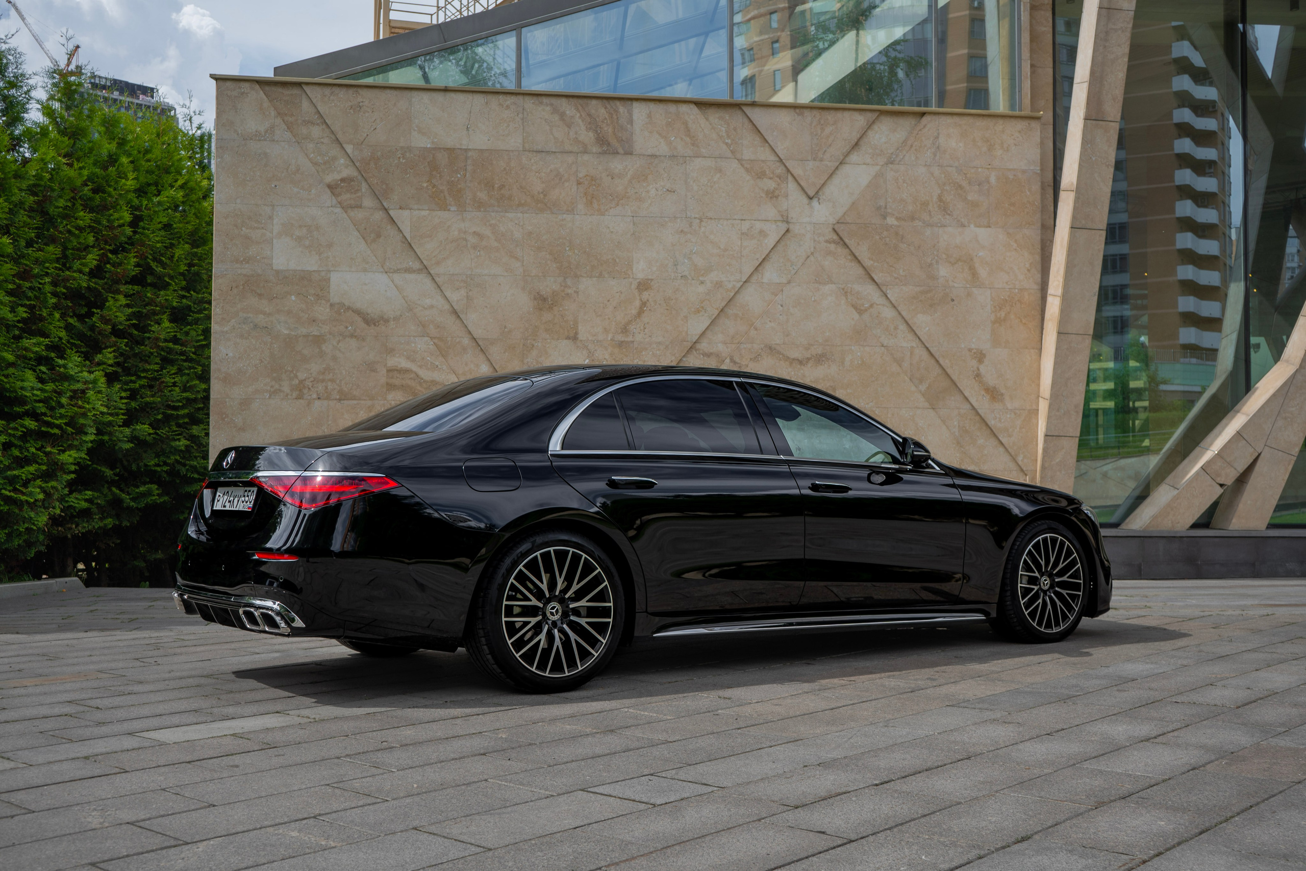 Mercedes S-class (W223). Автомобильный фотограф Ногинск Денис Городок
