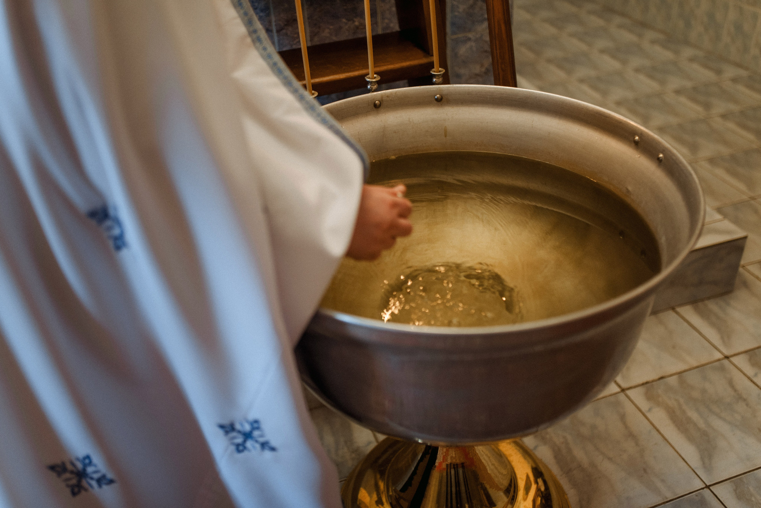 Крещение Евы. Семейный документальный фотограф в Волгограде Мариэта Додина