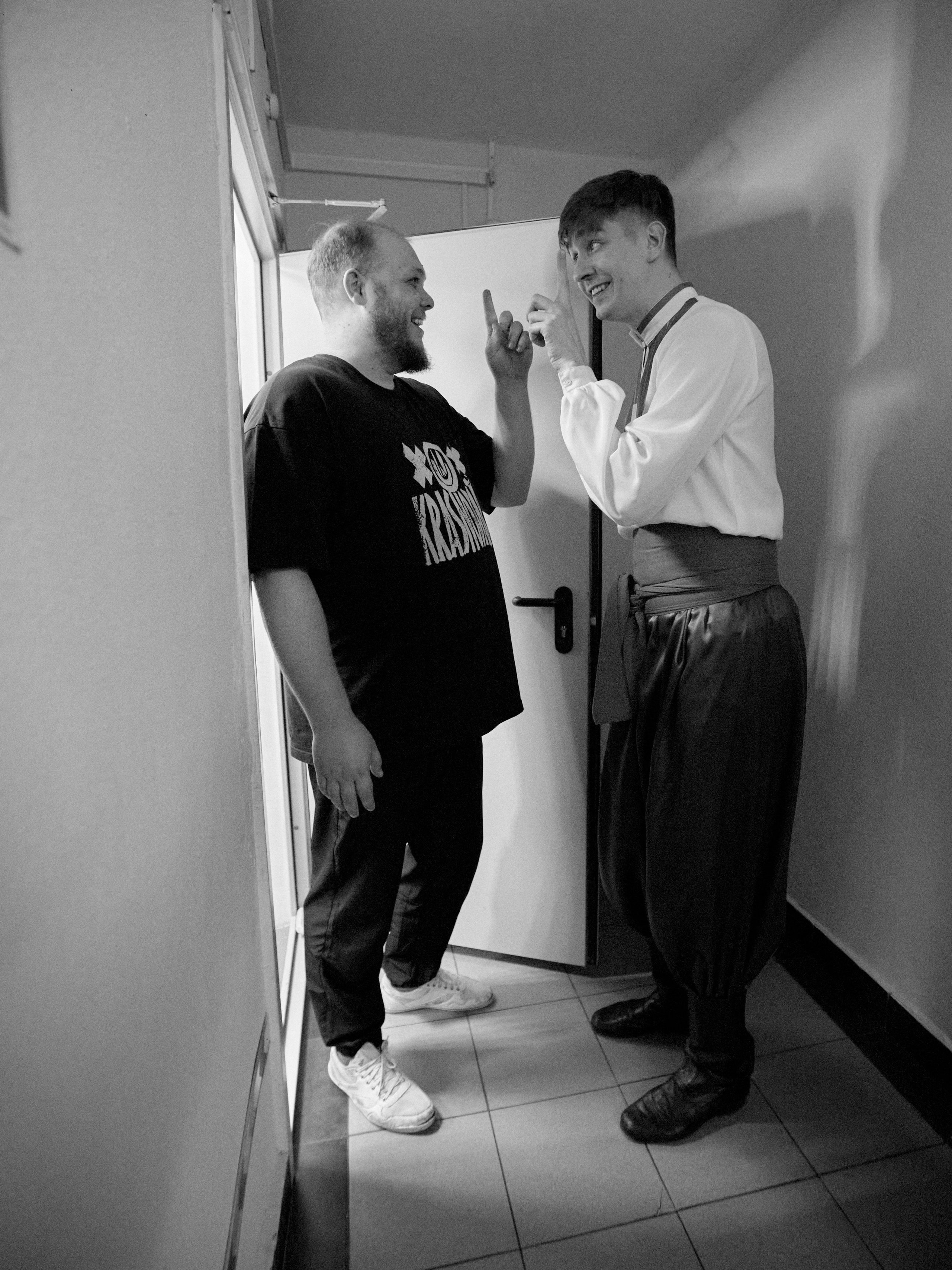 За кулисами. Фотограф Юлия Маринина