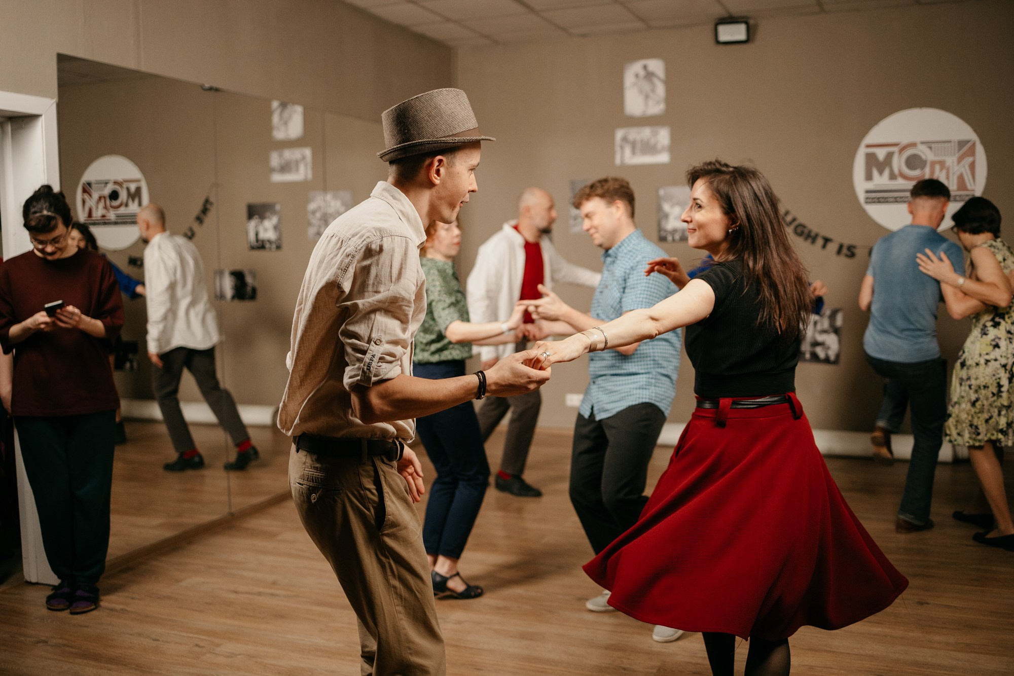 Репортаж с Рождественского кабарэ школы танцев МСДК. Фотограф в Москве