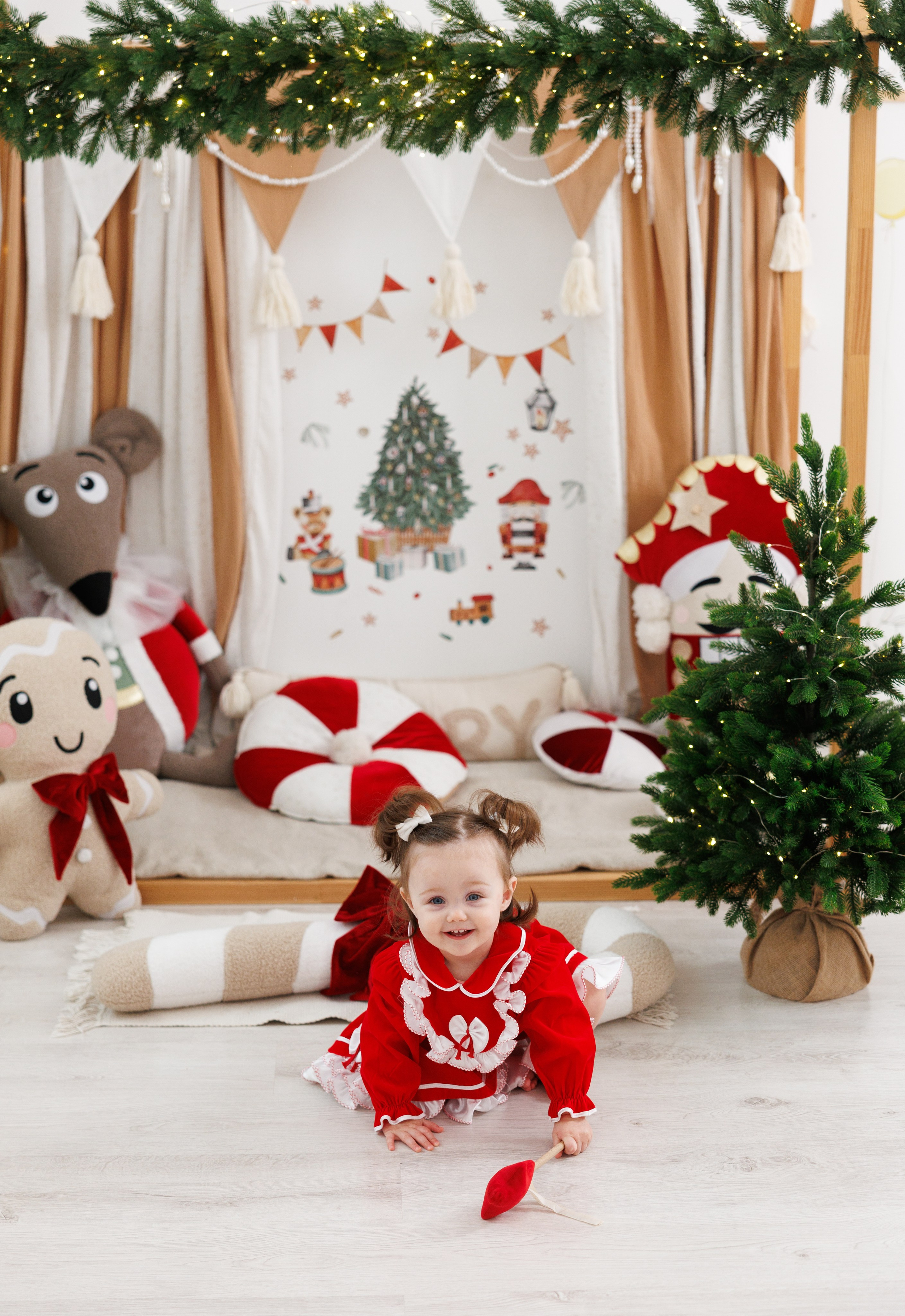 Мия 1 годик и Новый год SWEET HOME KIDS. Kharchenkotatianaweddingphoto