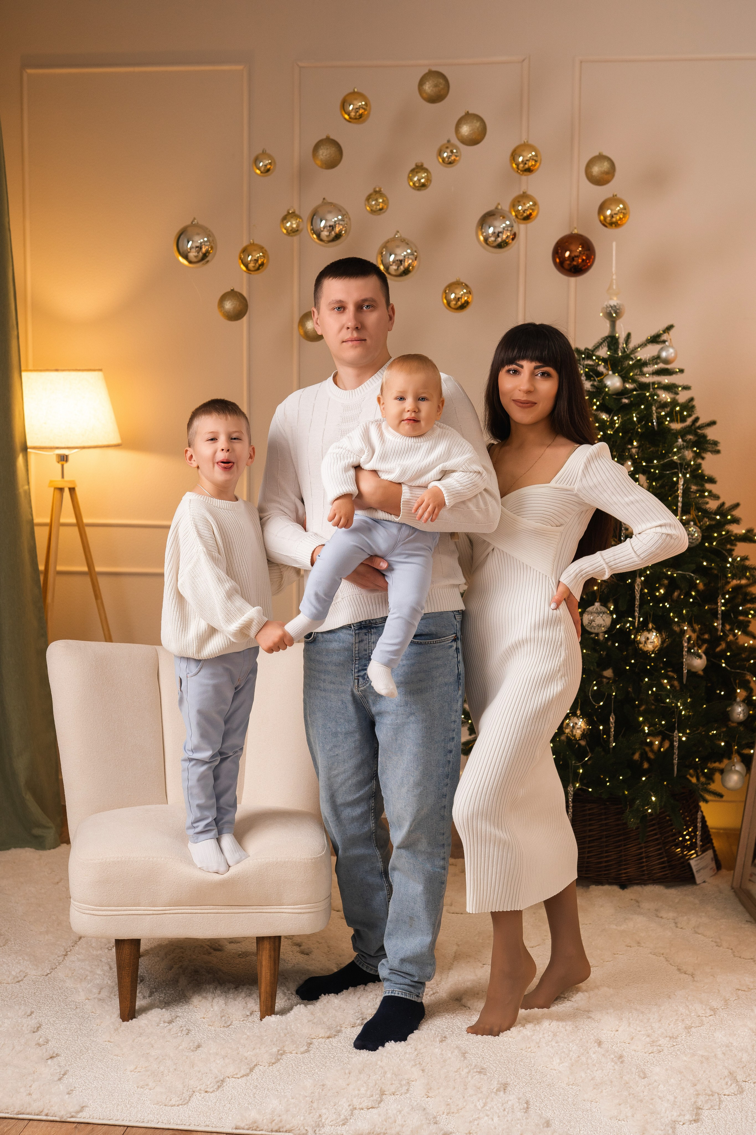 Новогодний 2024-2025. Фотограф новорожденных г. Рязань, детский и семейный фотограф