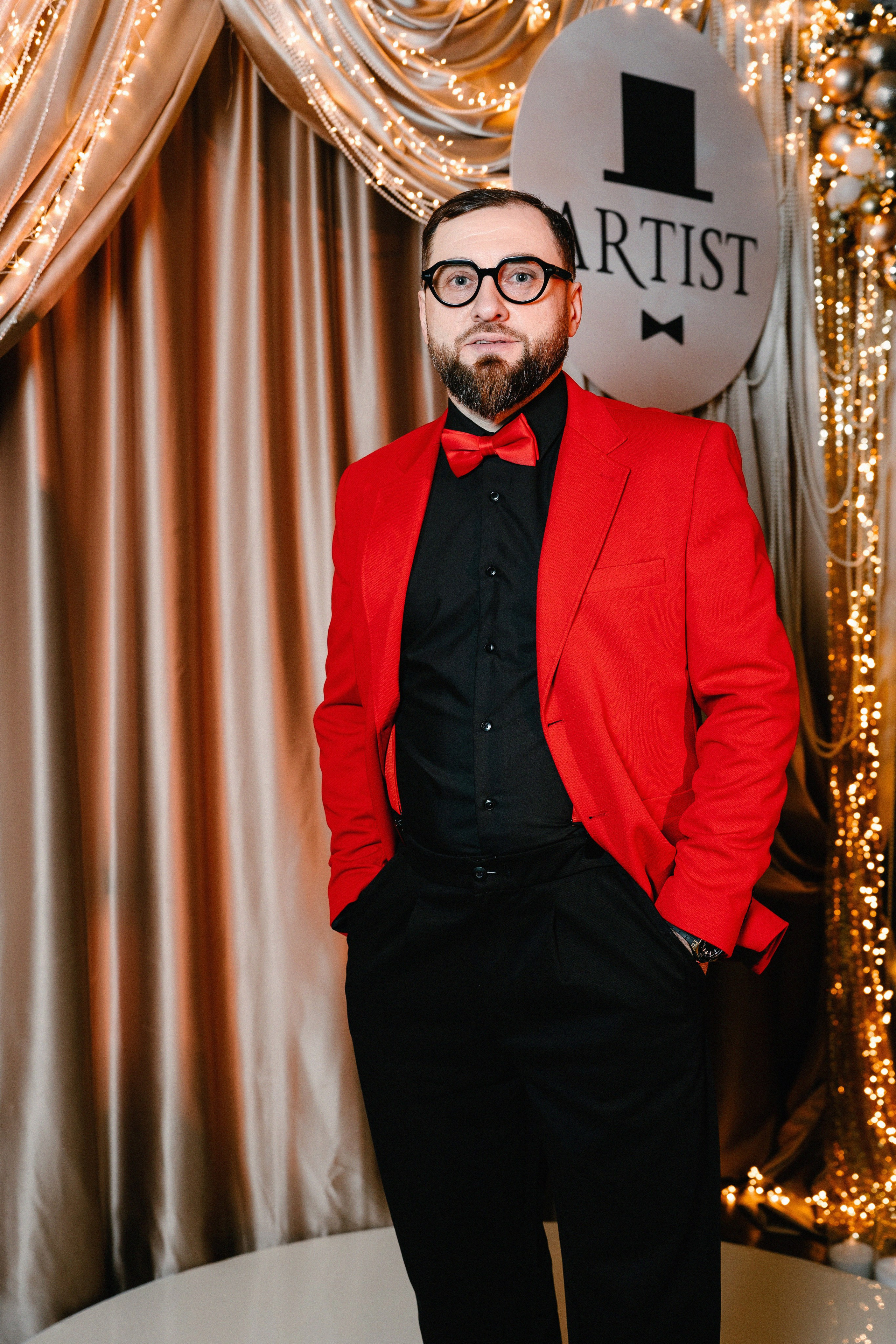 Новогодний вечер в Артисте. Свадебный и семейный фотограф в Воронеже Анастасия Бойко