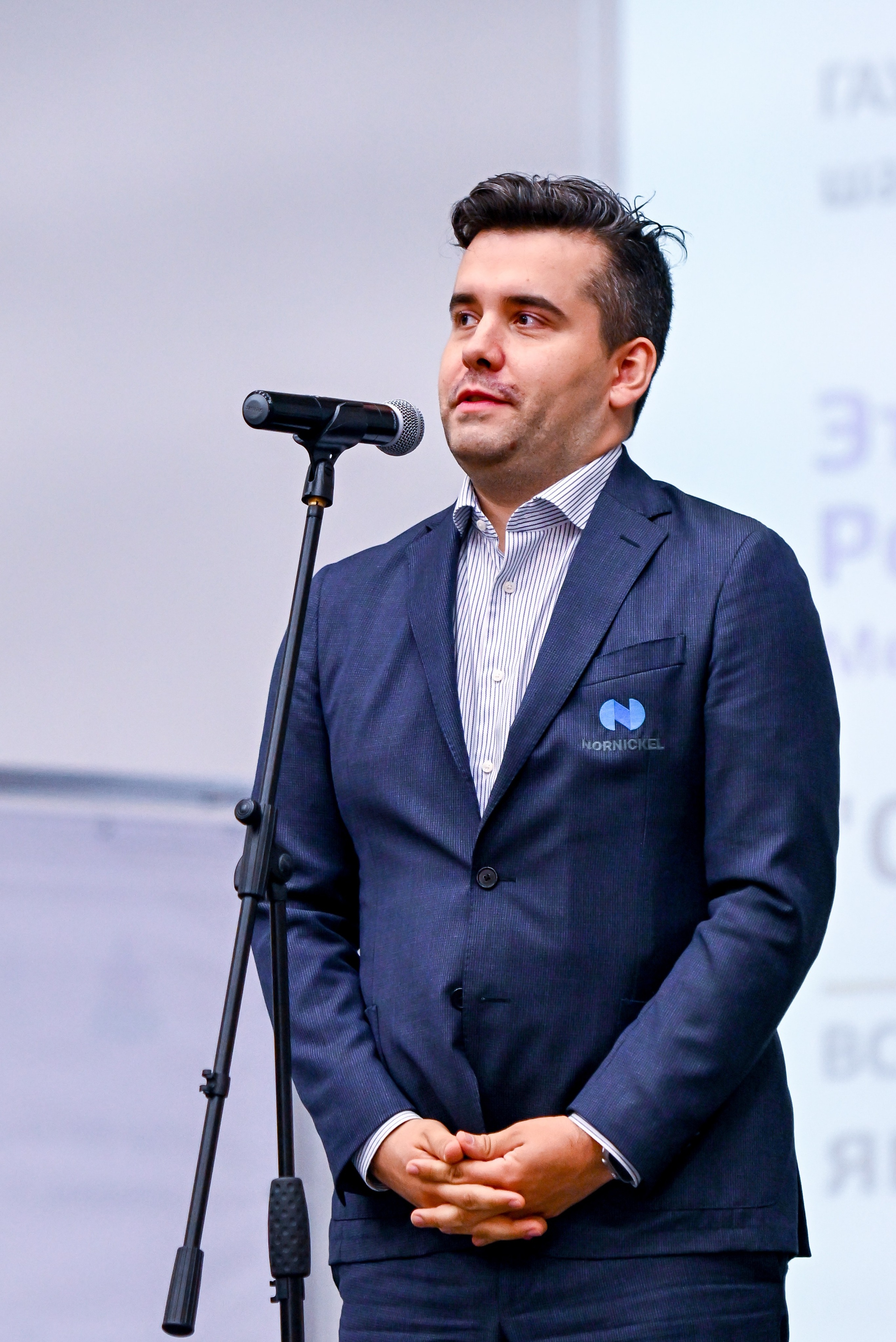 Ян Непомнящий, пресс-подход. Спортивный и репортажный фотограф в Казани Вячеслав Сатонин