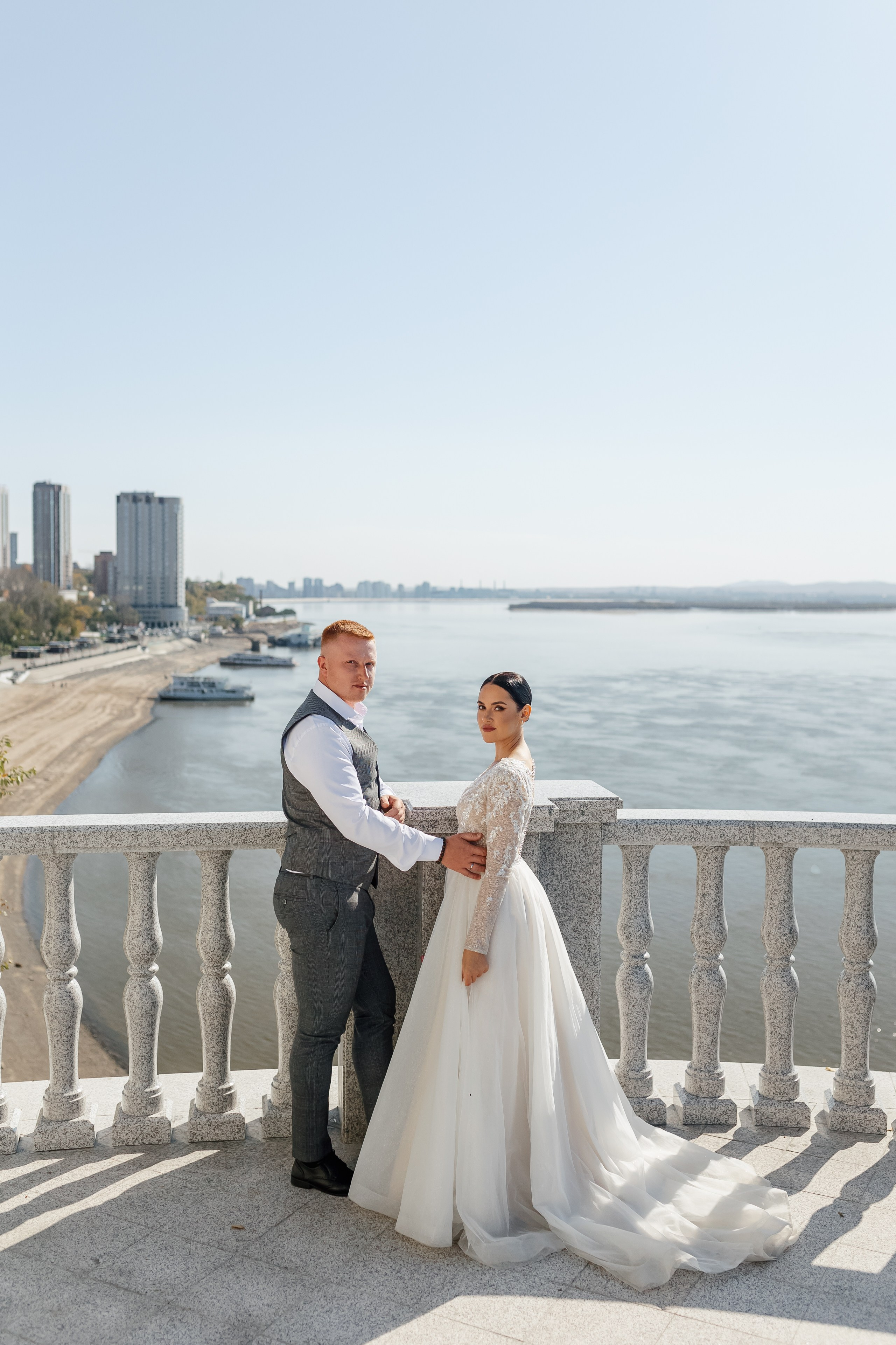 Степан и Алина. Красивая осенняя прогулка. Свадебный фотограф в Хабаровске