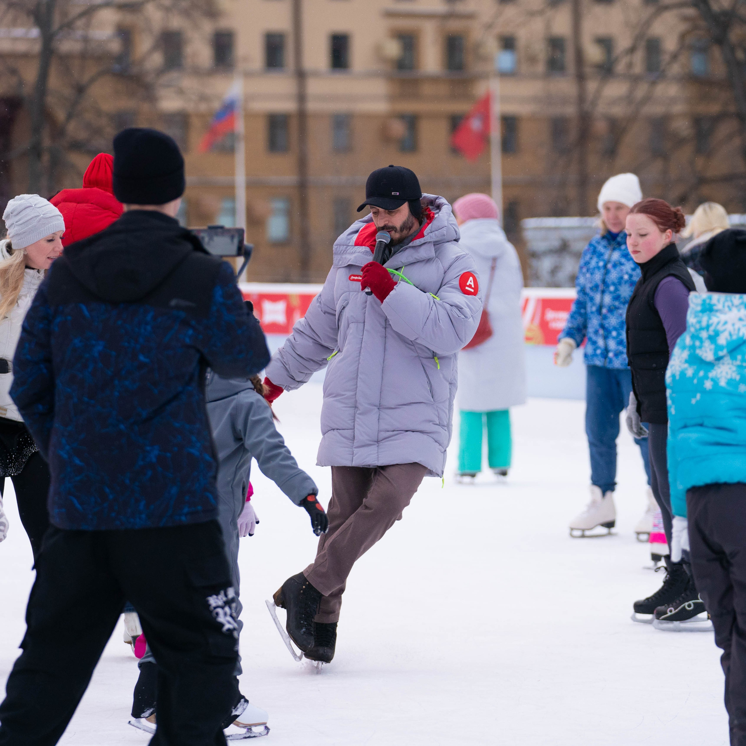 Ледовое шоу. Спортивный и репортажный фотограф в Москве и области Мари Панадеро