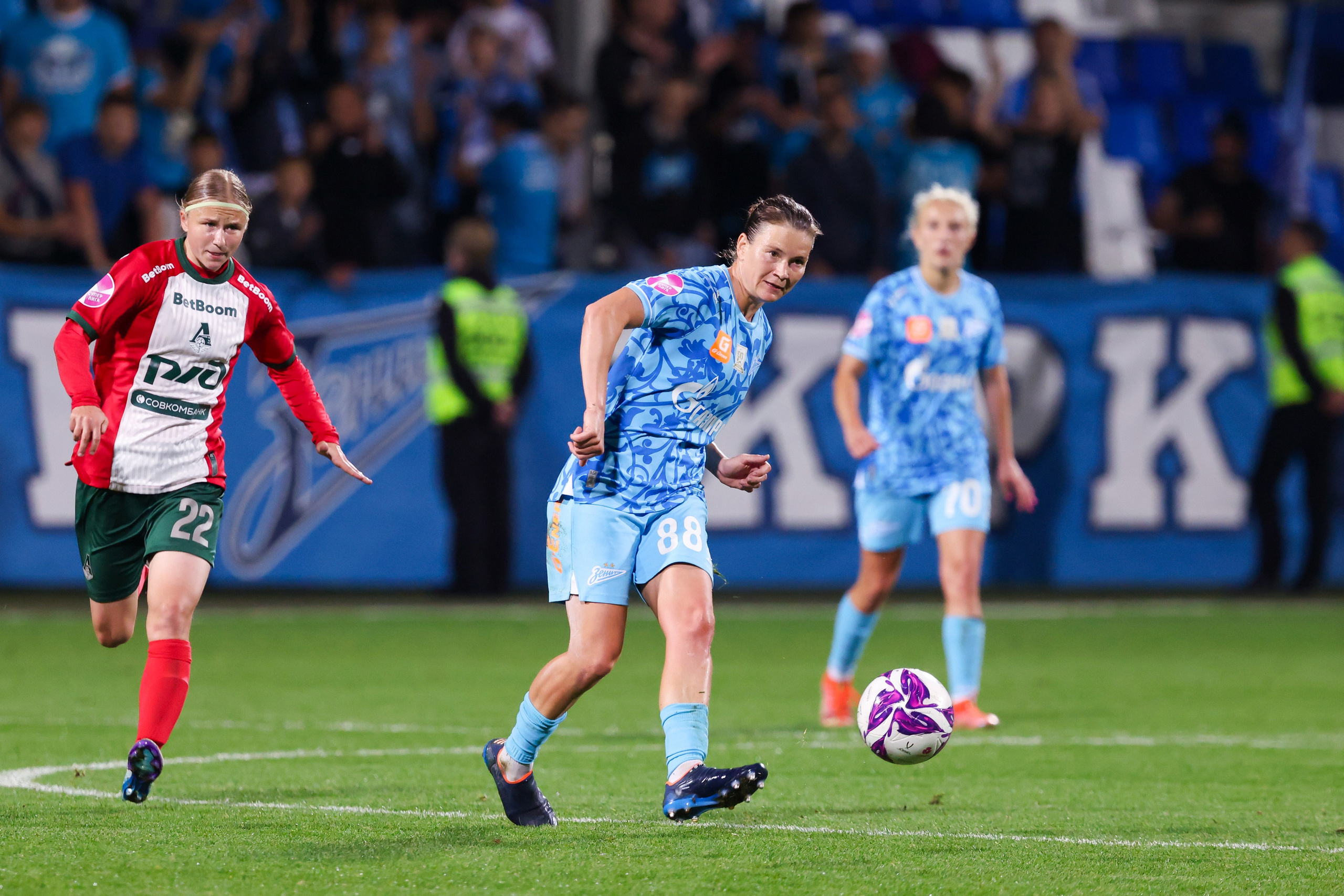 ЖФК «Зенит» — ЖФК «Локомотив» Москва Winline Кубок России 13.09.2025. Спортивный и репортажный фотограф Антон Тереханов