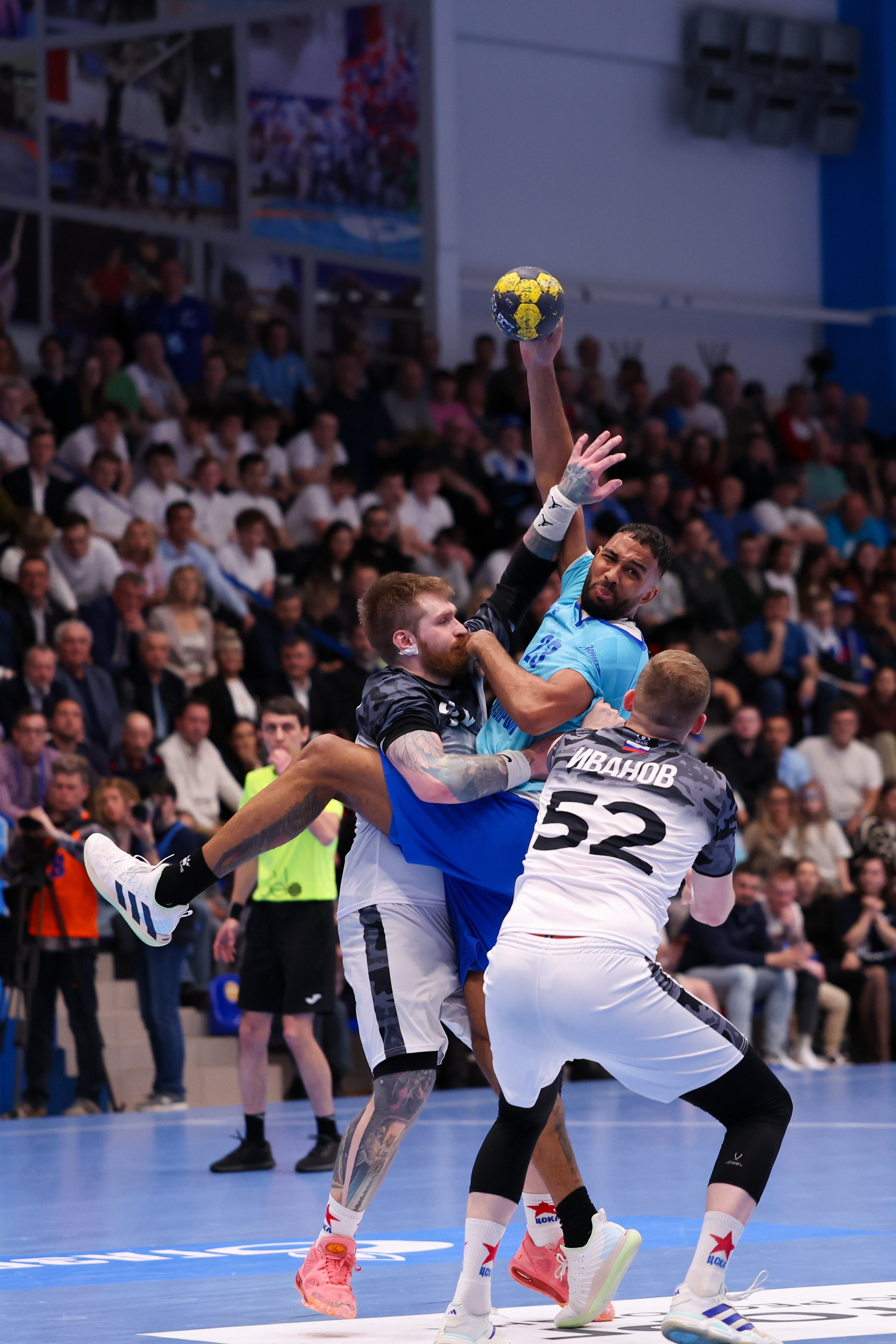 ГК Зенит — ГК ЦСКА финал ЧР2024/25 3 игра 28.05.2025. Спортивный и репортажный фотограф Антон Тереханов