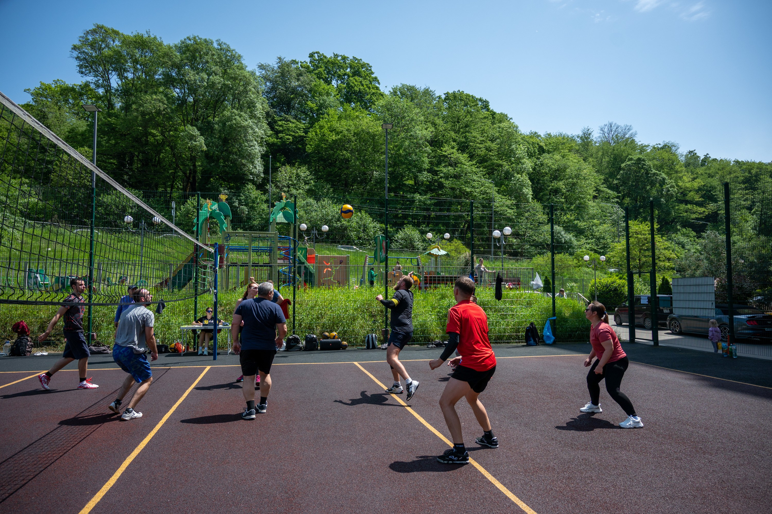 Турнир по Волейболу. Фотографирую счастливых людей в Сочи