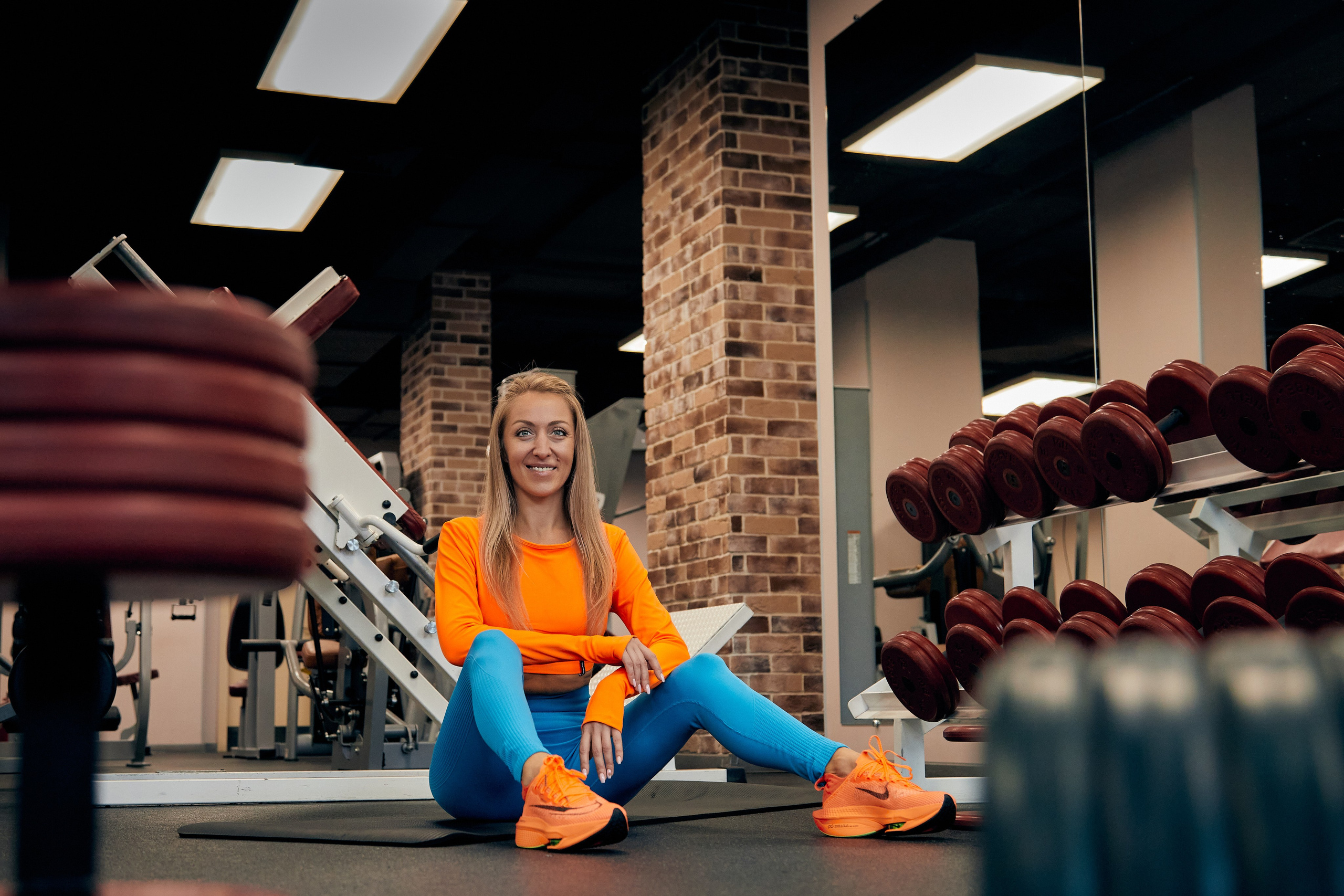 Фитнес фотосессия для тренера Юлии. Фотограф в Рязани. Свадьба, семейное фото, портрет. Константин Манго