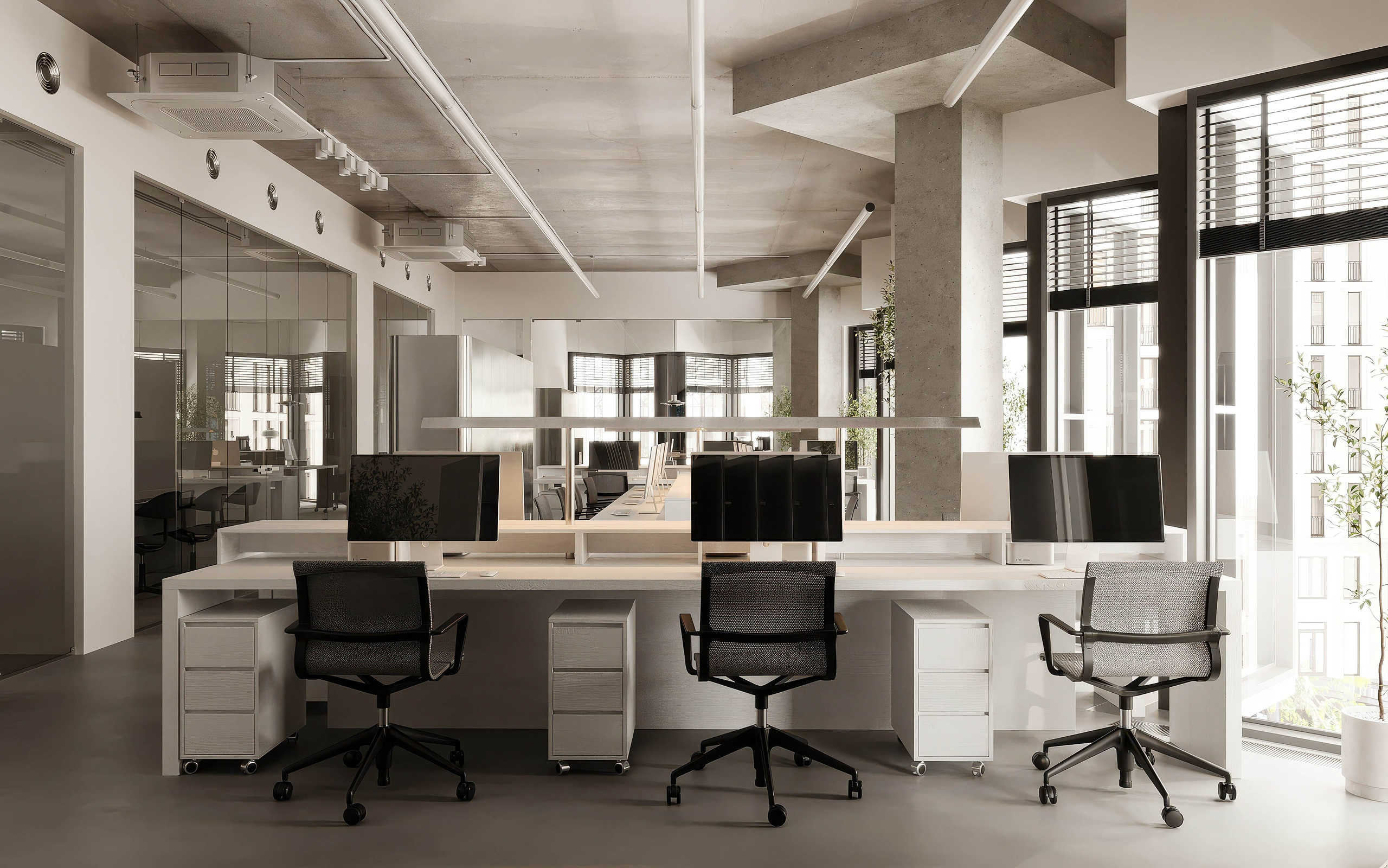 Офис 211/ Дизайнер: NAMU BURO. Студия интерьерной визуализации tmshkn.vis