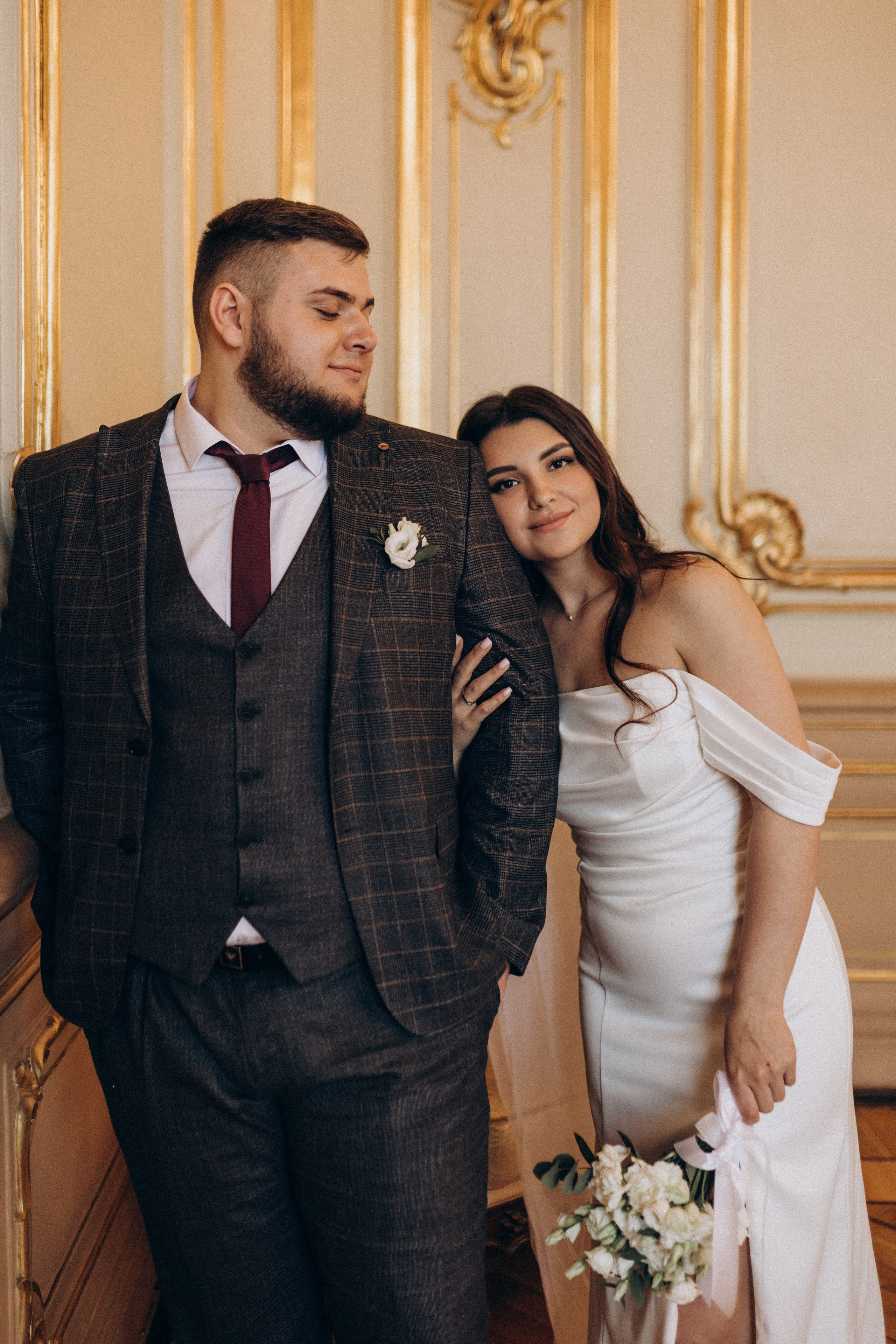 Артем и Регина | Дворец бракосочетания 1. Свадебный и love story фотограф в Санкт-Петербурге