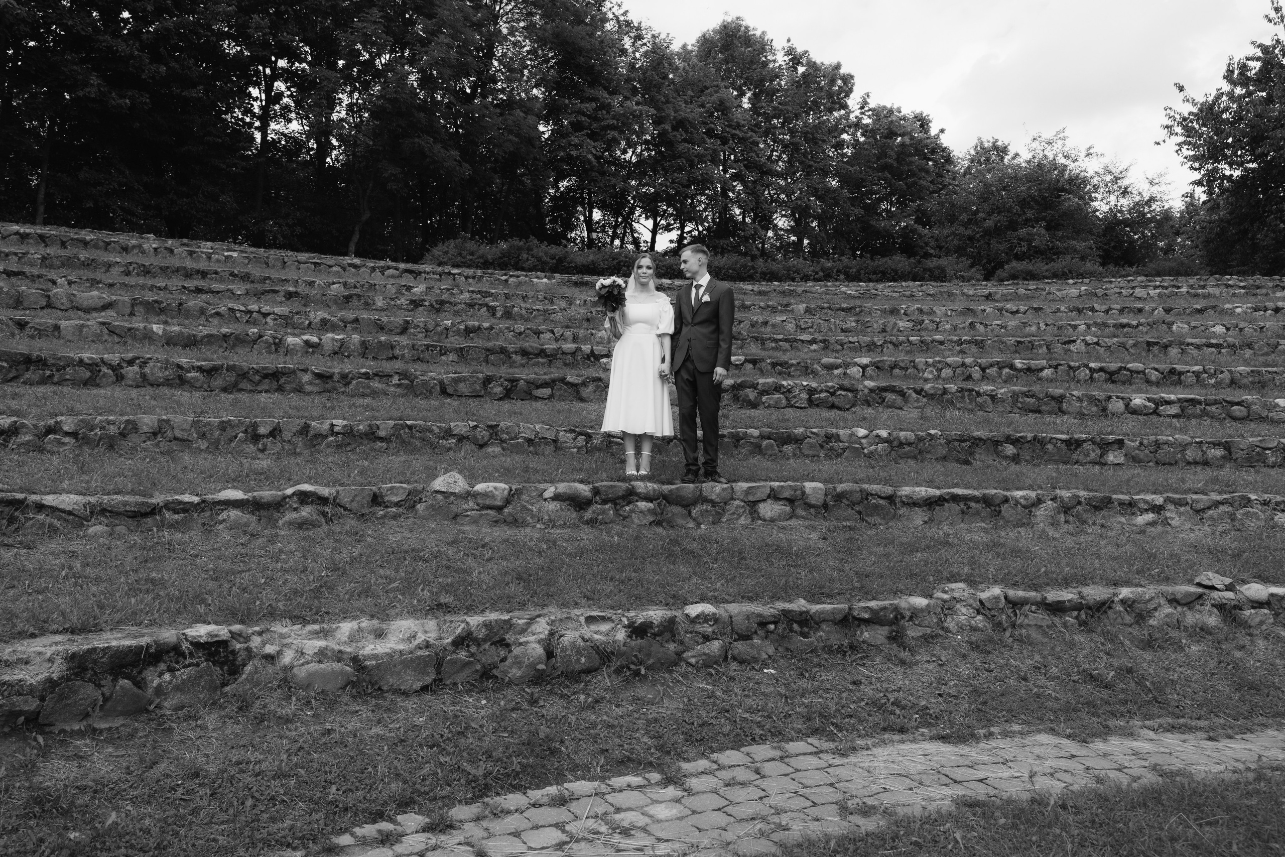 Свадебная прогулка в Лошицком парке. Ваш семейный фотограф в Минске — Вика Трегубова